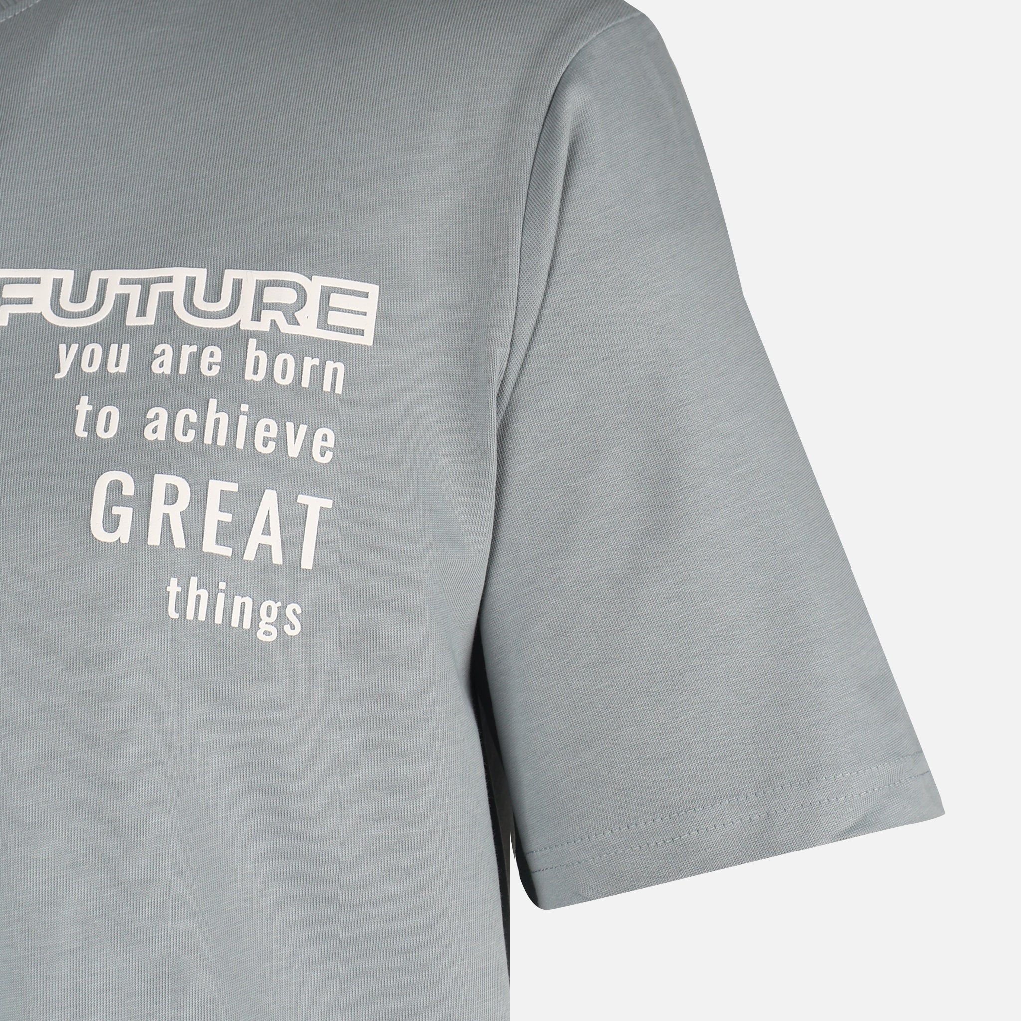 Men Oversized T-Shirt Round Neck - Image 4