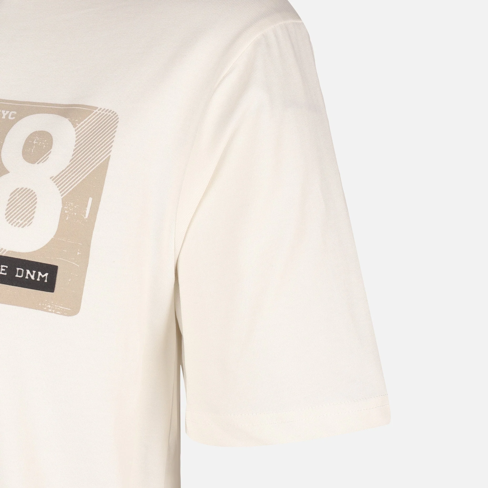 Men Oversized T-Shirt Round Neck - Image 4