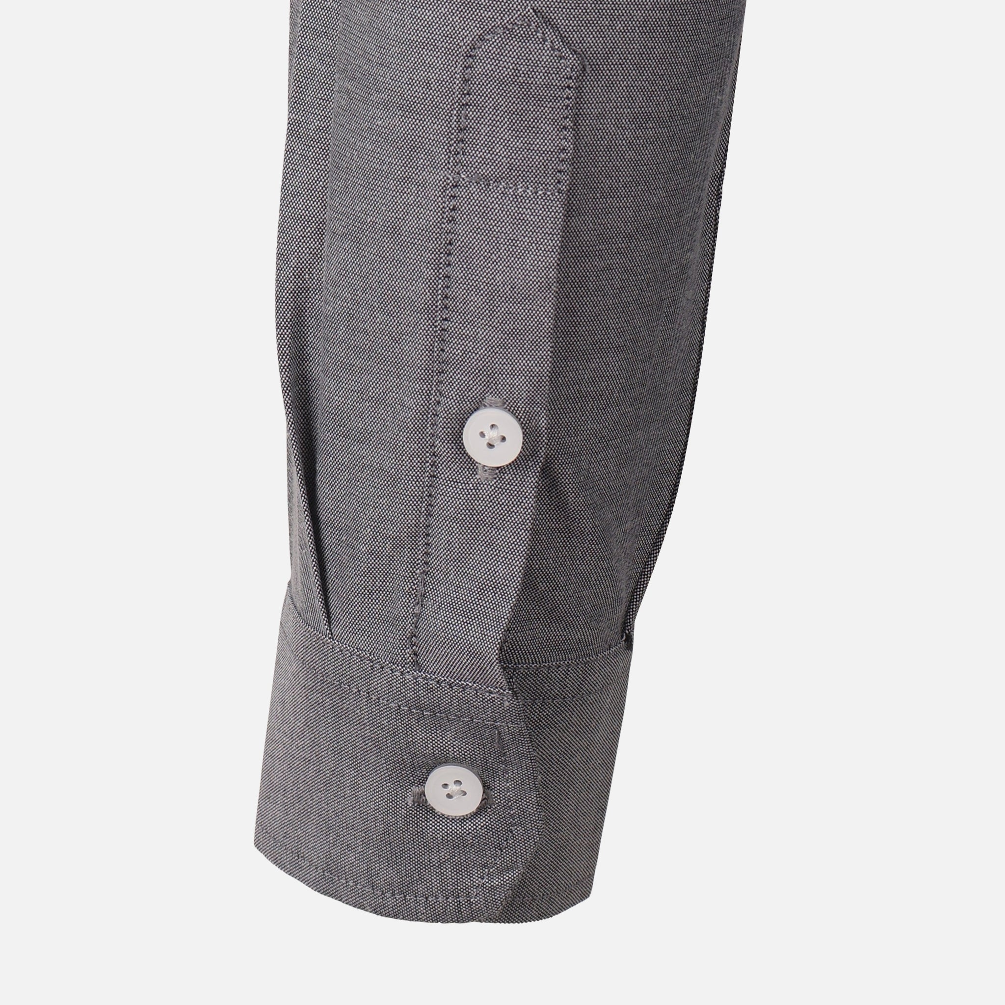 Men Oxford Long Sleeve Shirt - Image 5