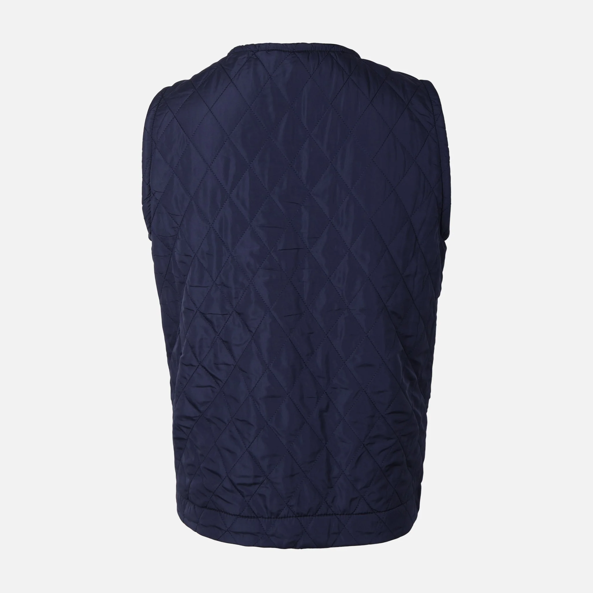 Men Quilted Padded Vest V-Neck - Image 2
