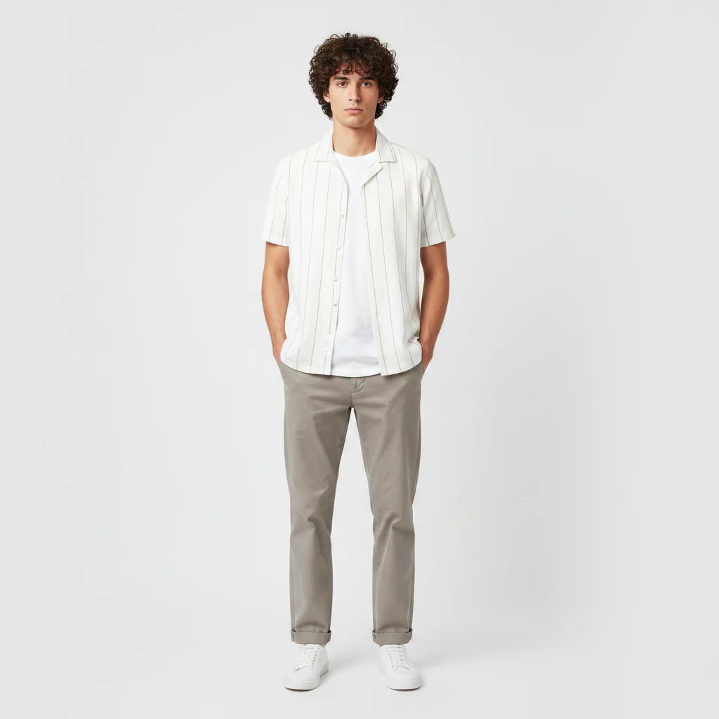 Men Resort Shirt Short Sleeve