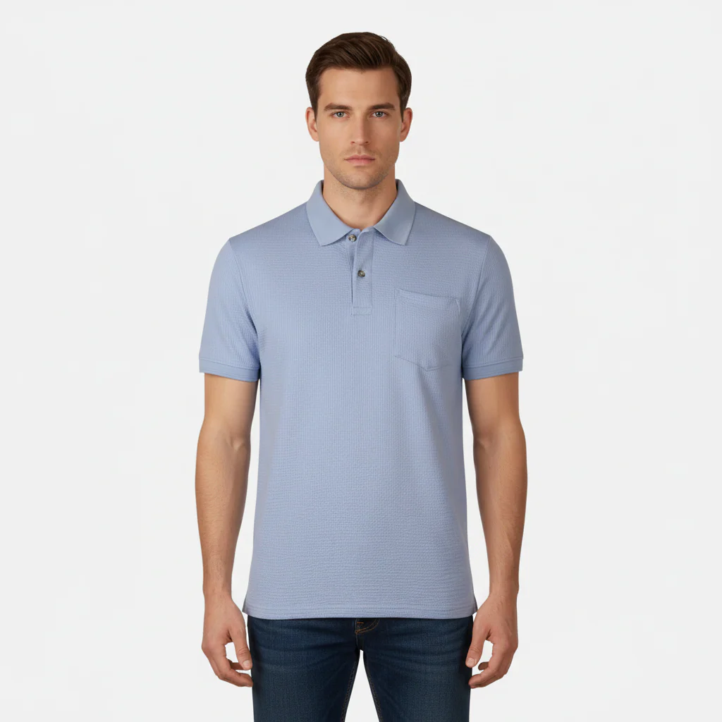 Men Short Sleeve Polo