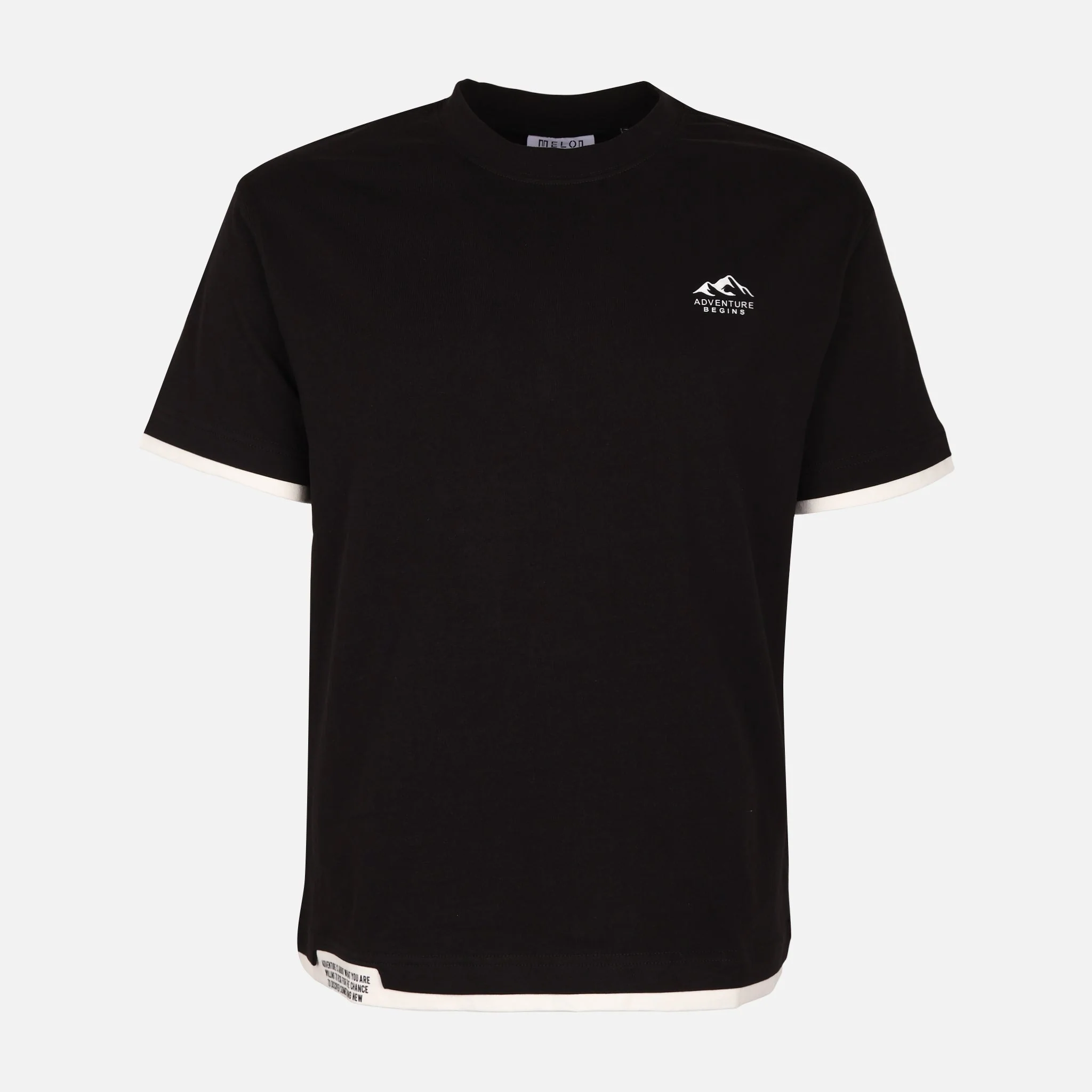 Men Short Sleeve T-Shirt Over Size - Image 2