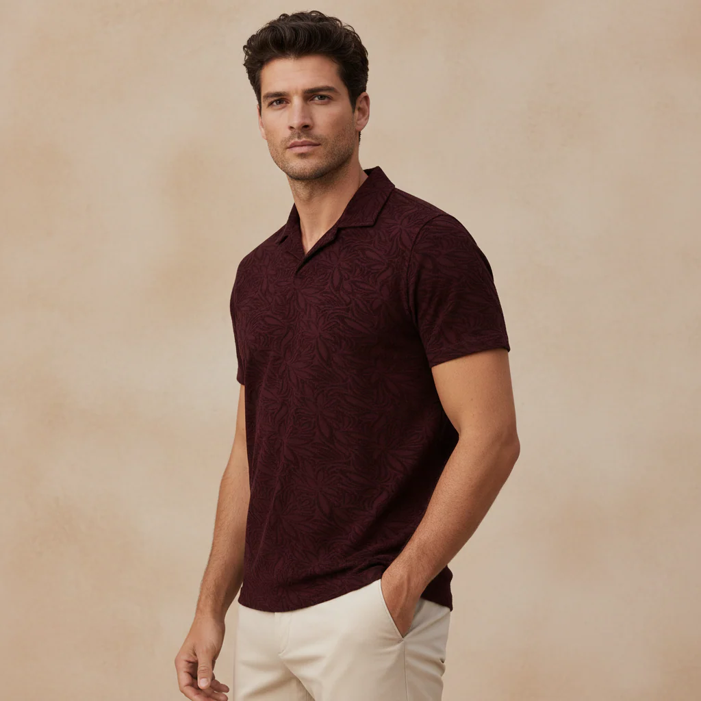 Men Shorts Sleeve Polo T-Shirt