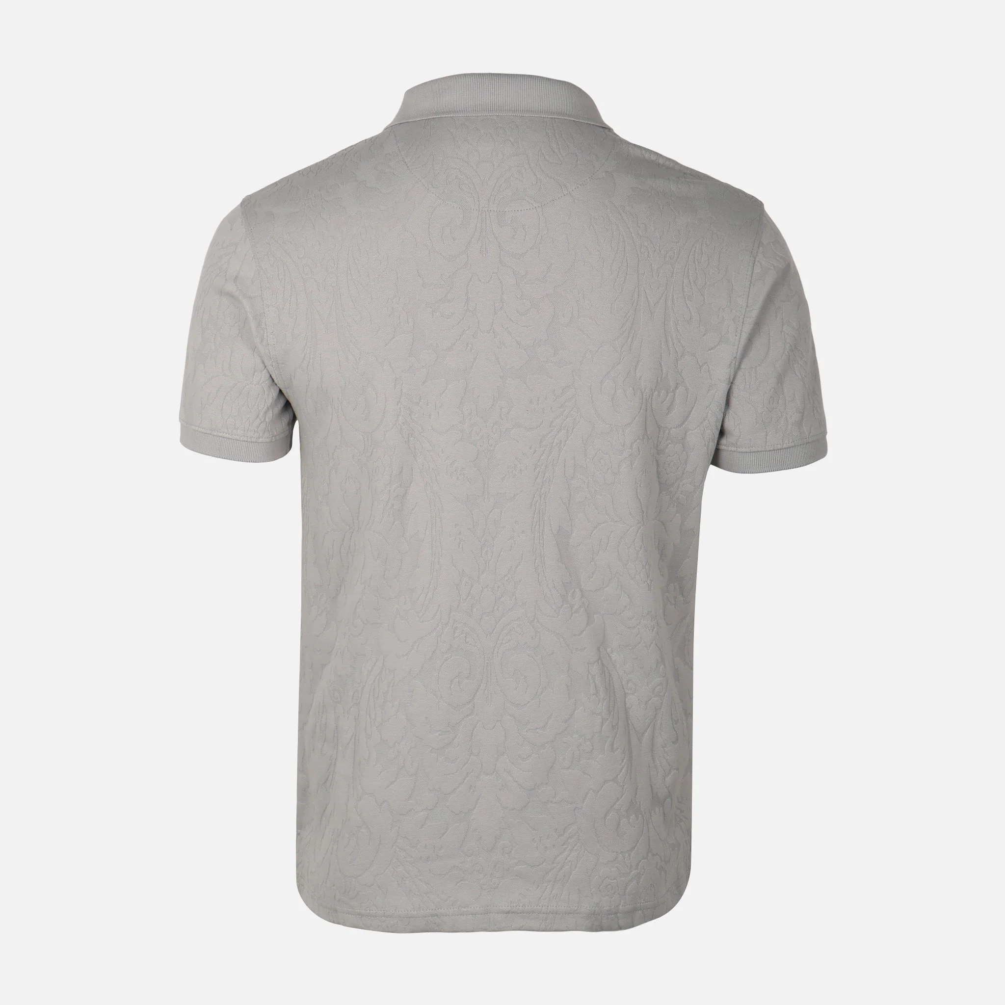 Men Shorts Sleeve Structure Polo T-Shirt - Image 3