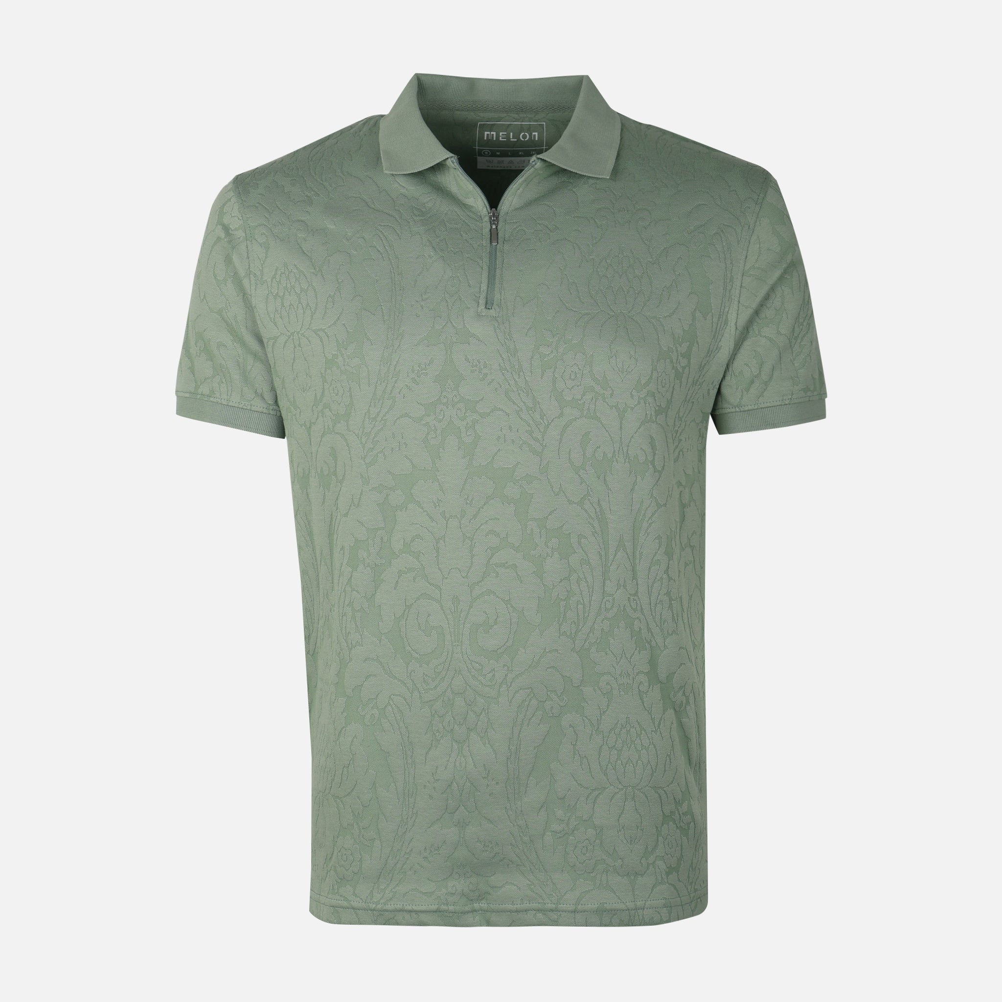 Men Shorts Sleeve Structure Polo T-Shirt - Image 2