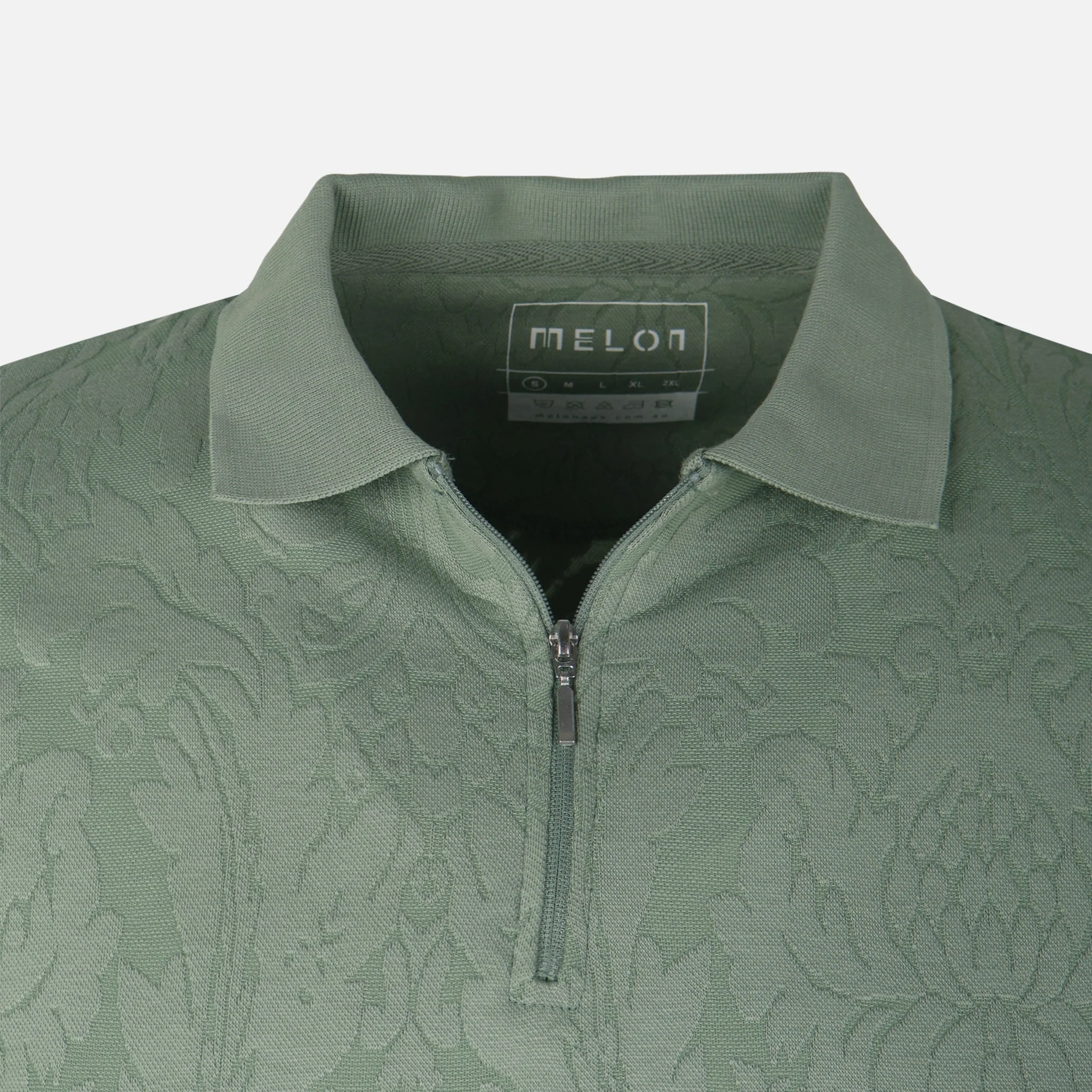 Men Shorts Sleeve Structure Polo T-Shirt - Image 4