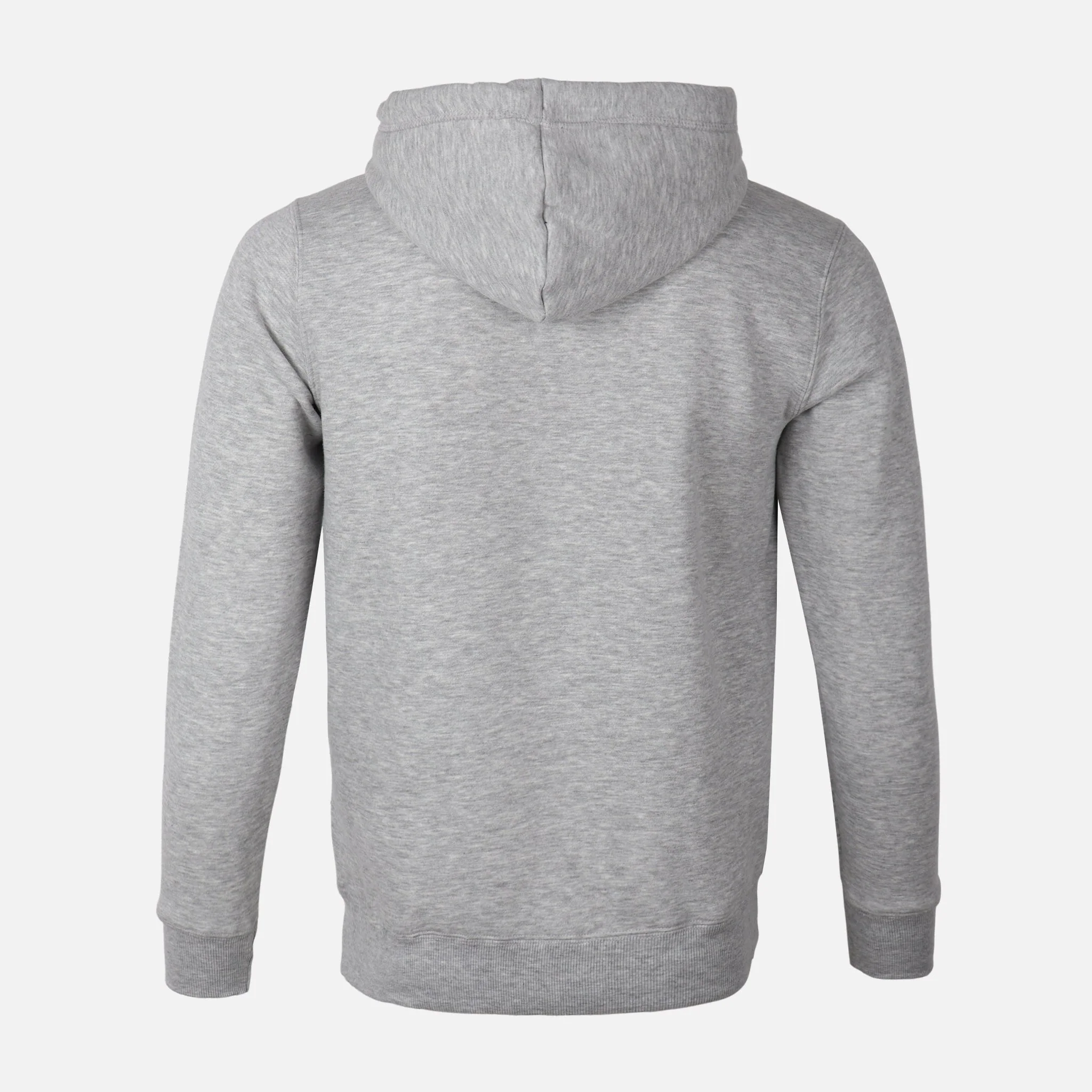 Men Solid Fleece Pullover With Hood - Image 2