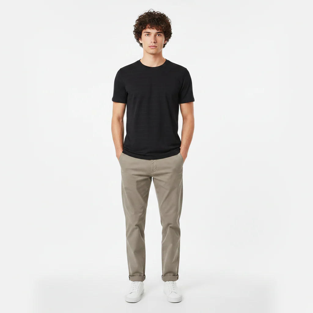 Men Sports R-Neck T-Shirt