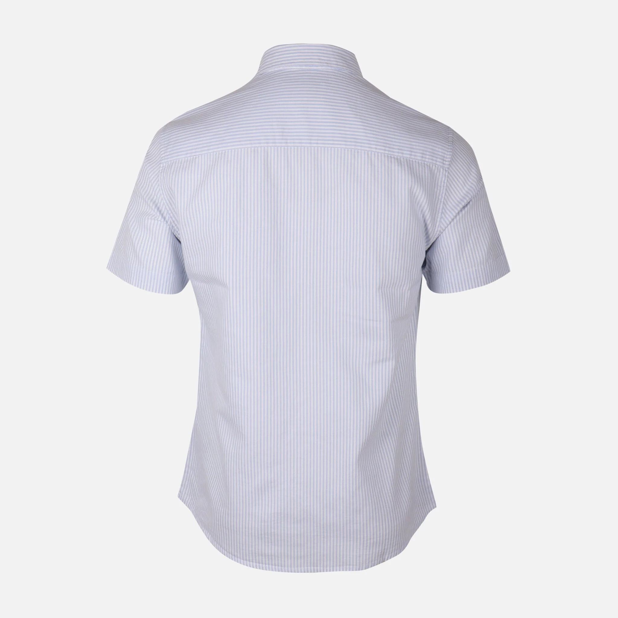 Men Striped Oxford Shirt - Image 3