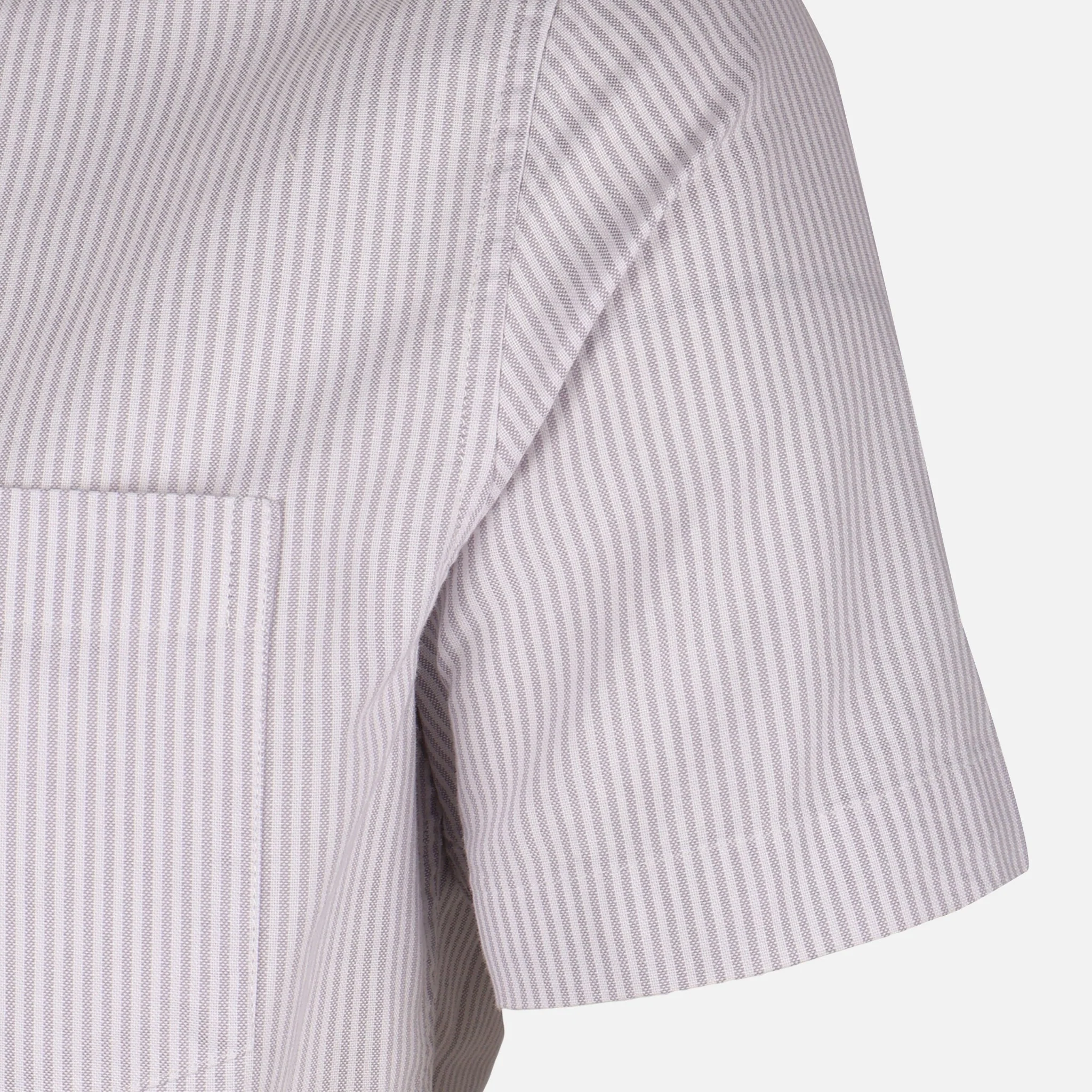 Men Striped Oxford Shirt - Image 5