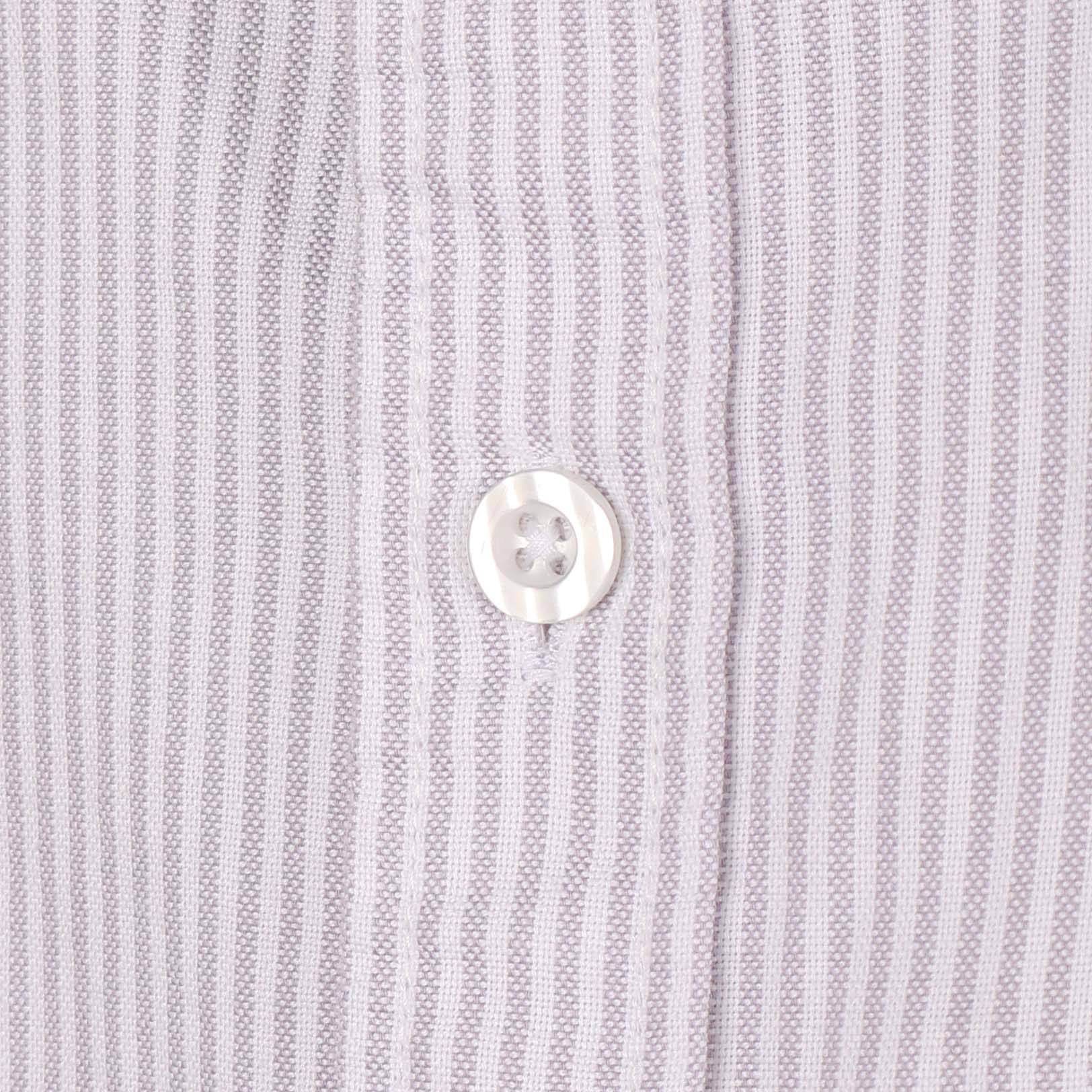Men Striped Oxford Shirt - Image 6