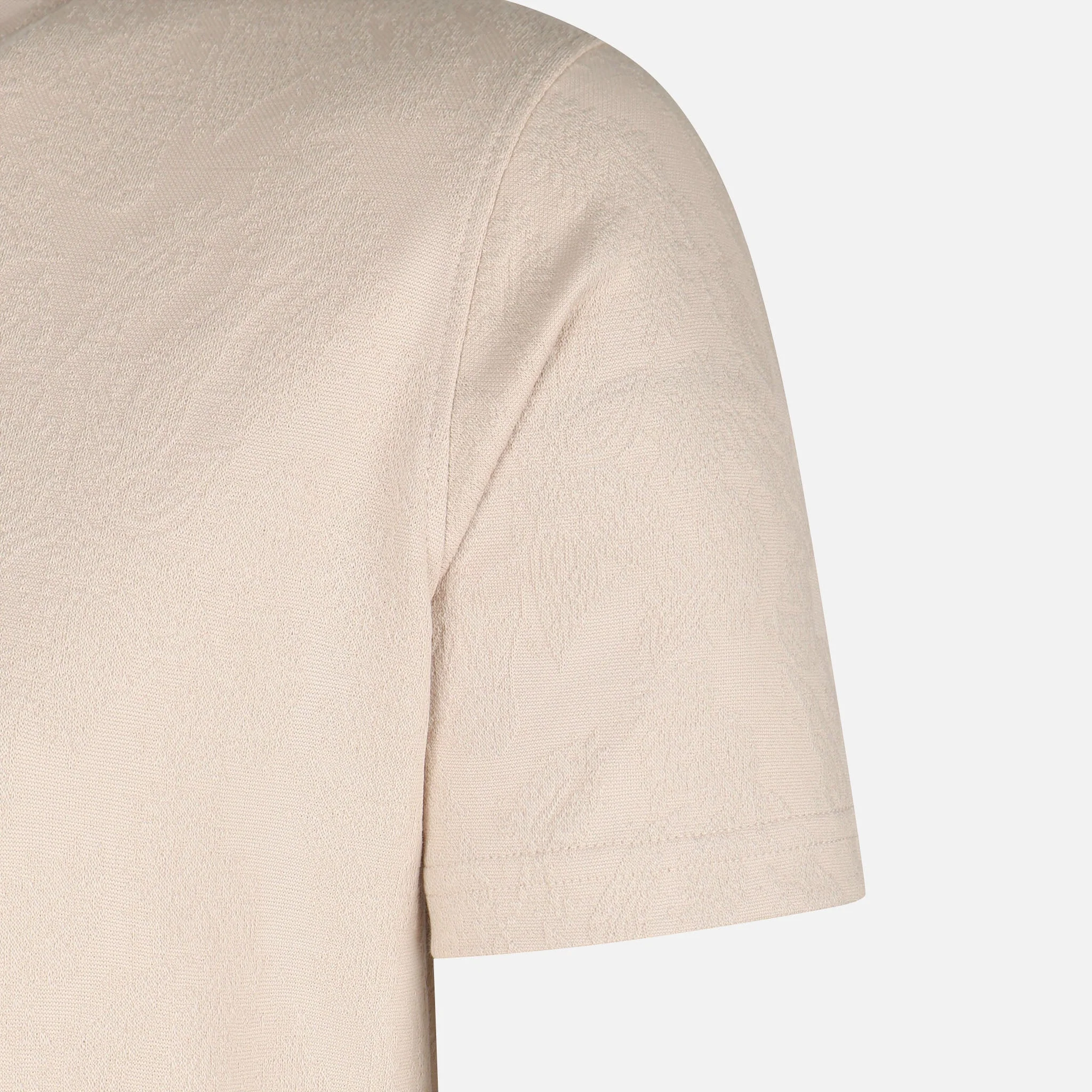 Men Structure T-Shirt Round Neck - Image 5