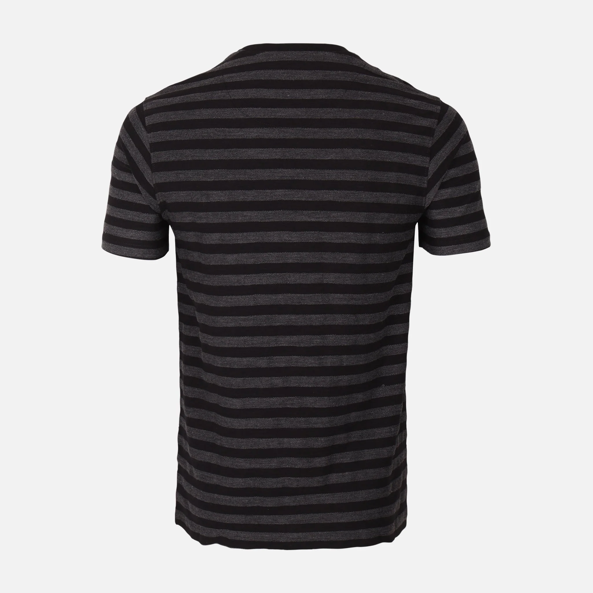 Men Structured T-Shirt Short Sleeve - Image 3