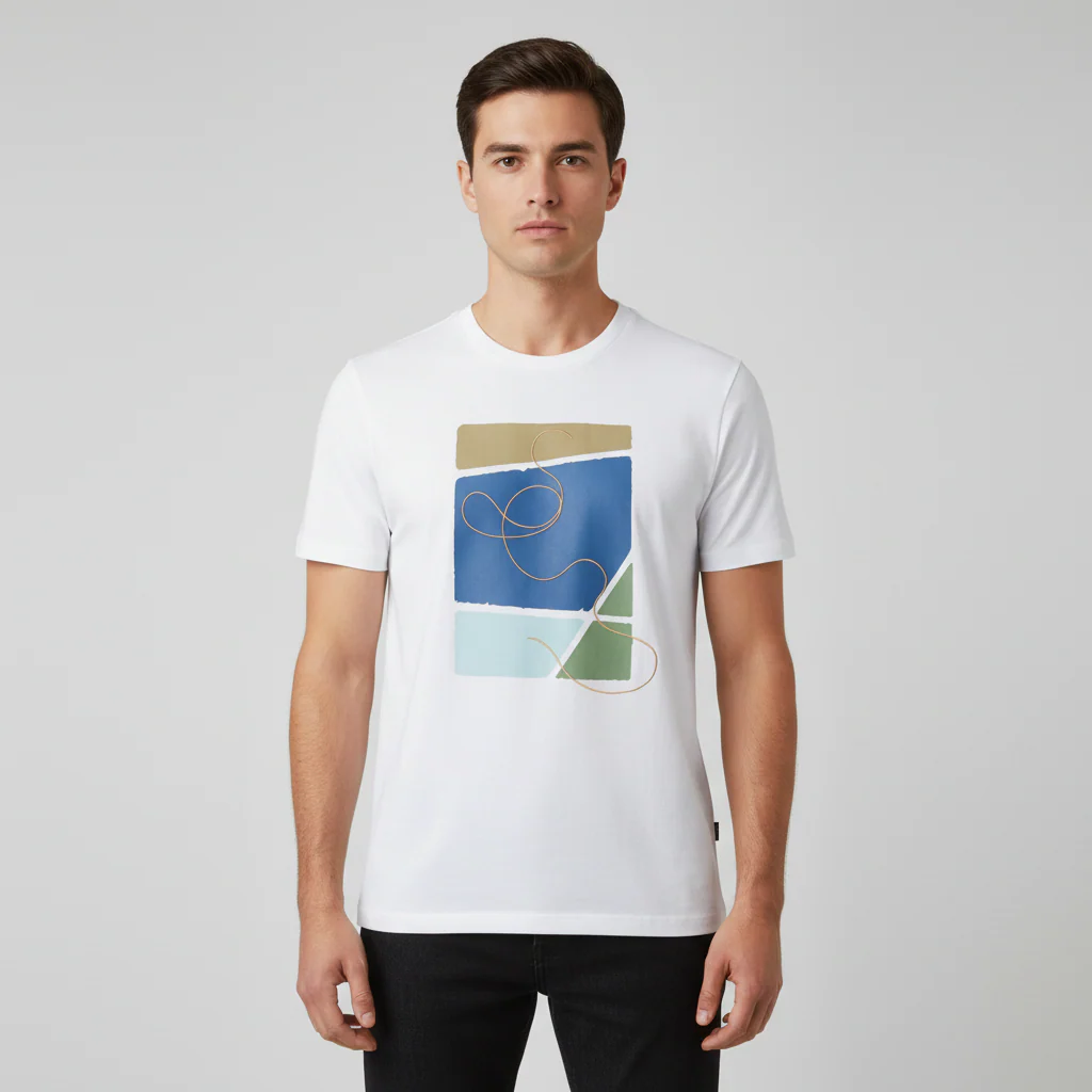 Men T-Shirt Round Neck