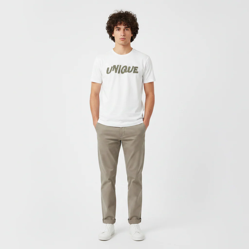 Men T-Shirt Round Neck