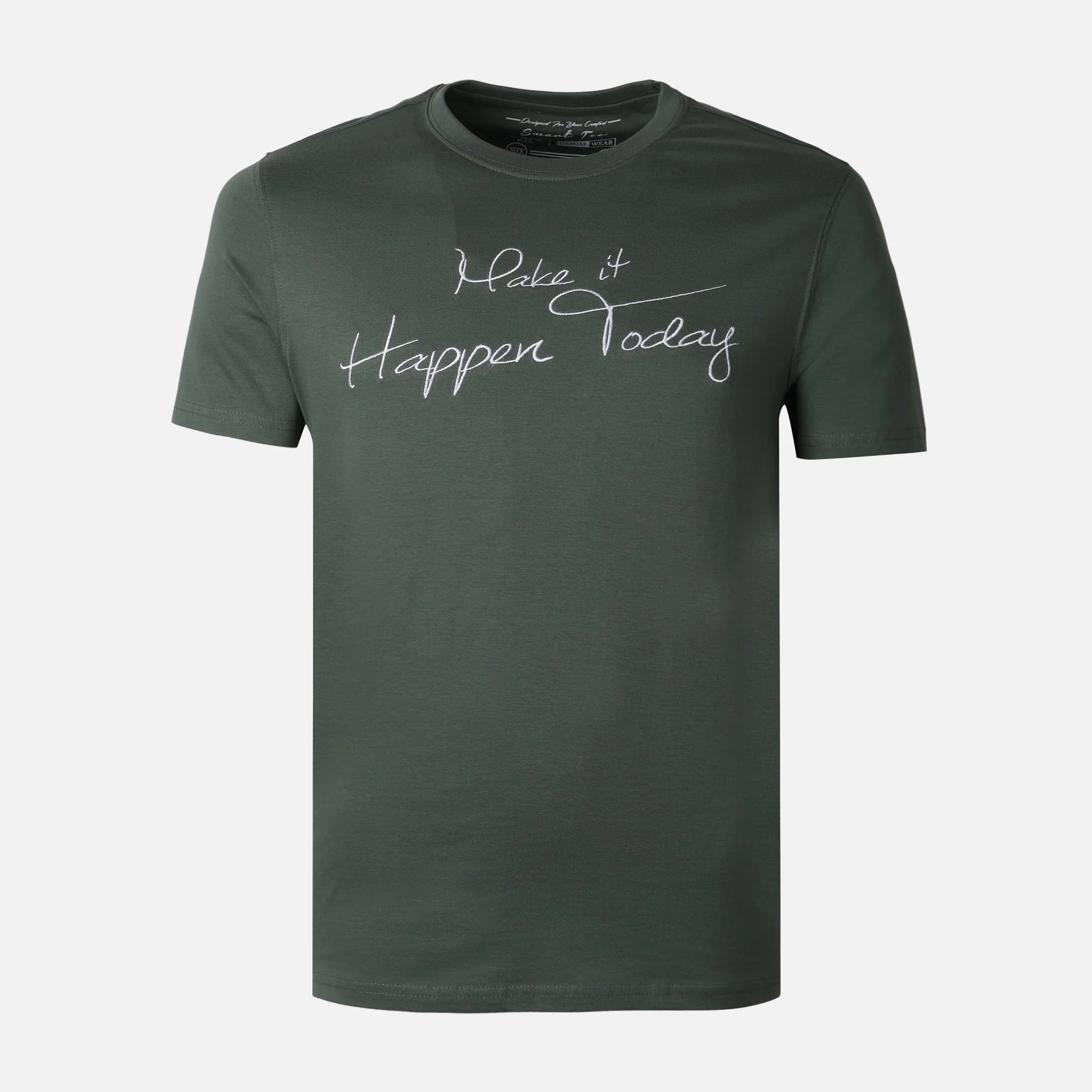 Men T-Shirt Round Neck - Image 2