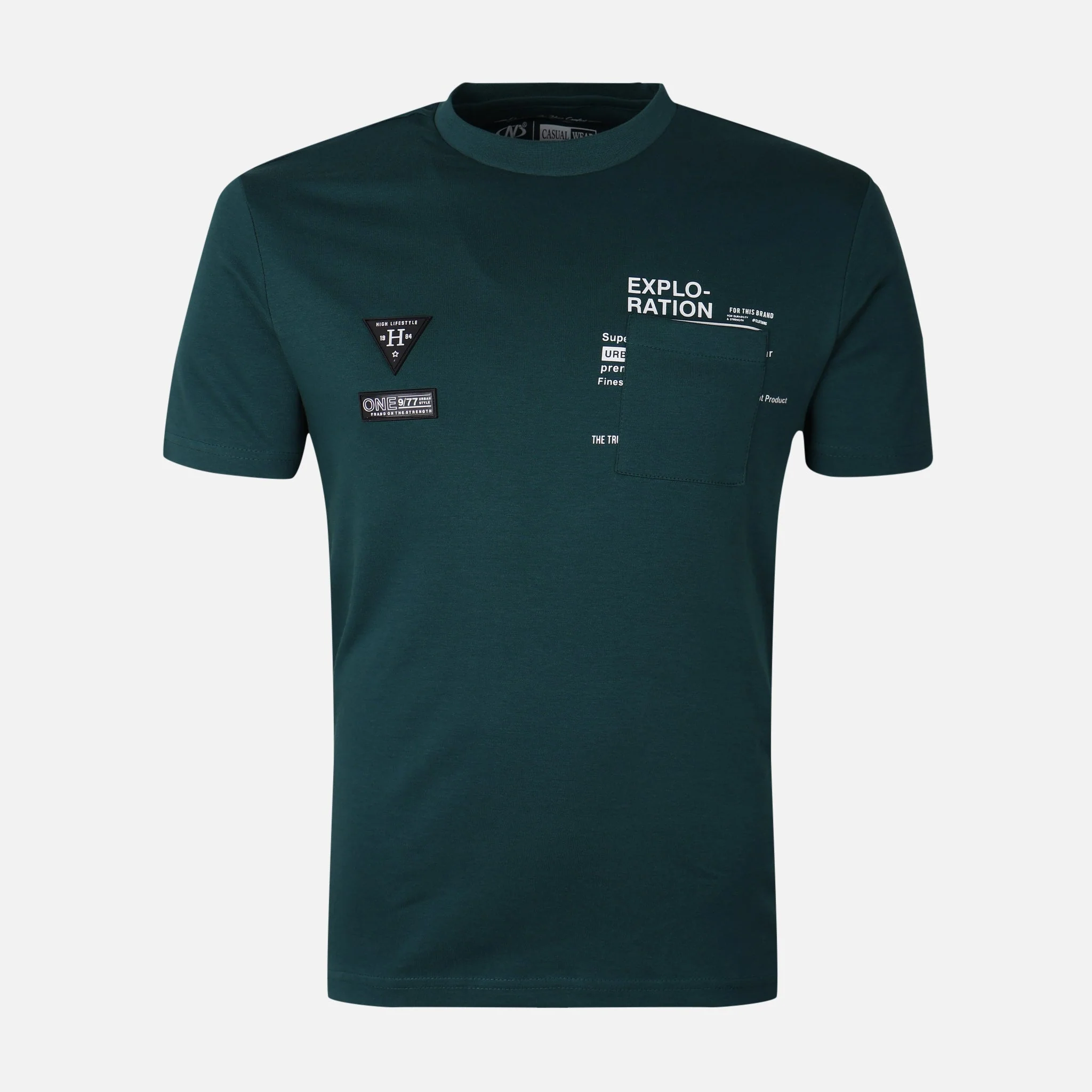 Men T-Shirt V-Neck - Image 2