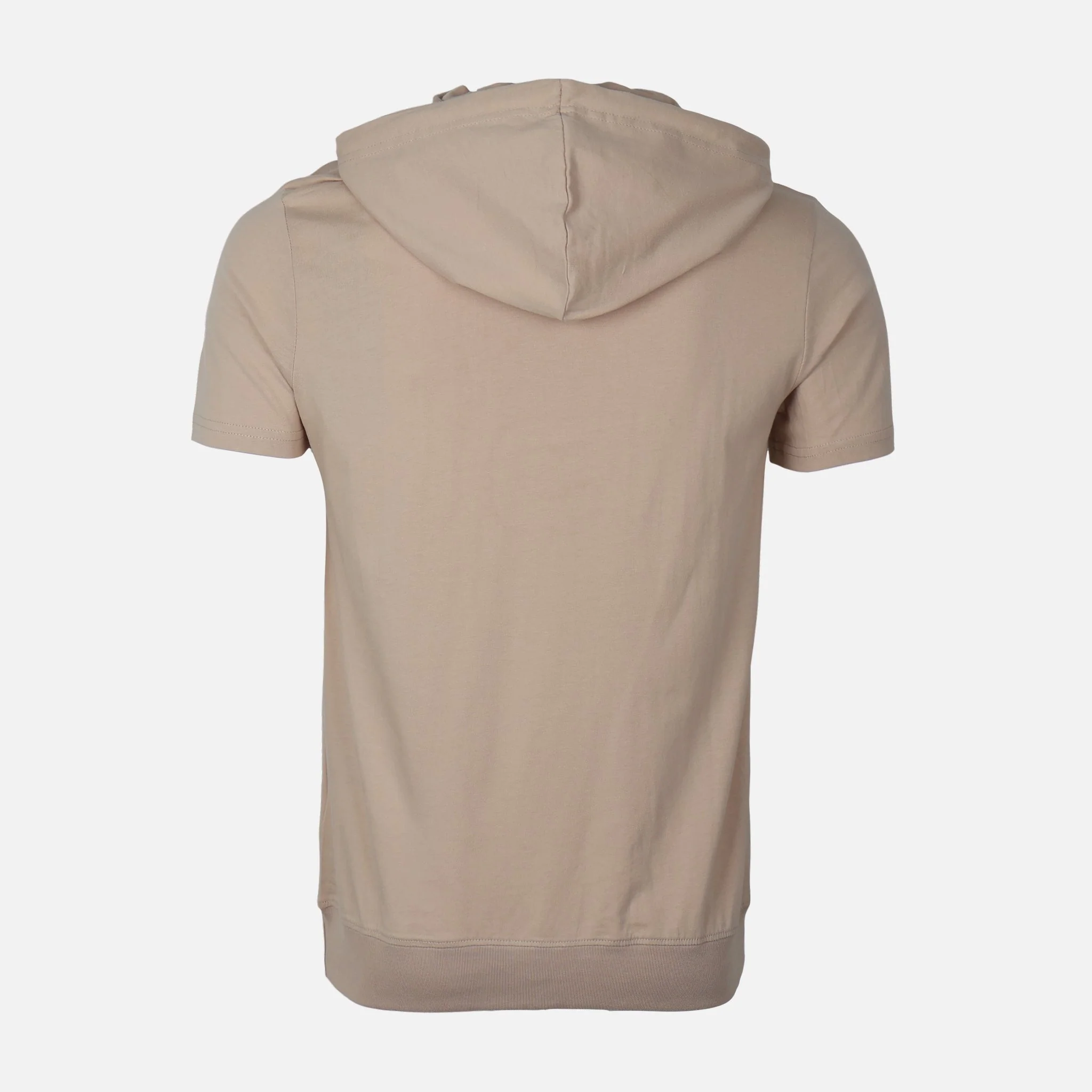 Men T-Shirt With Hood - Image 2