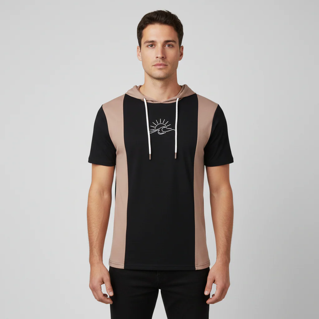 Men T-Shirt With Hood