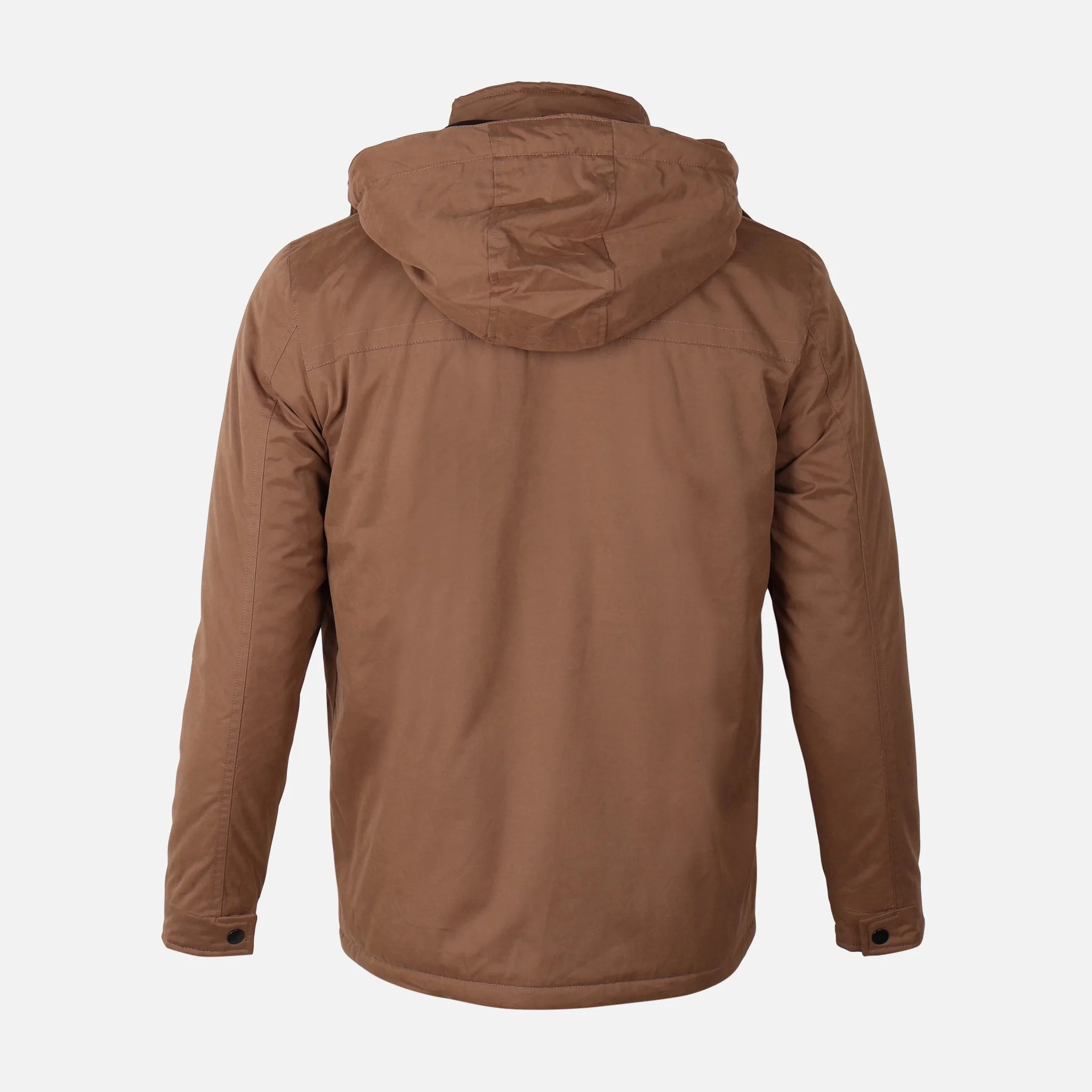 Men Woven Jacket With Hood - Image 2