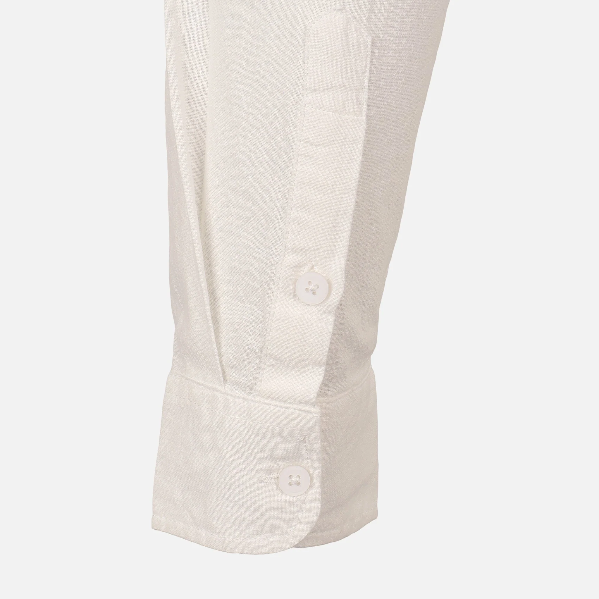 Men Woven Long Sleeve Plain Shirt - Image 5