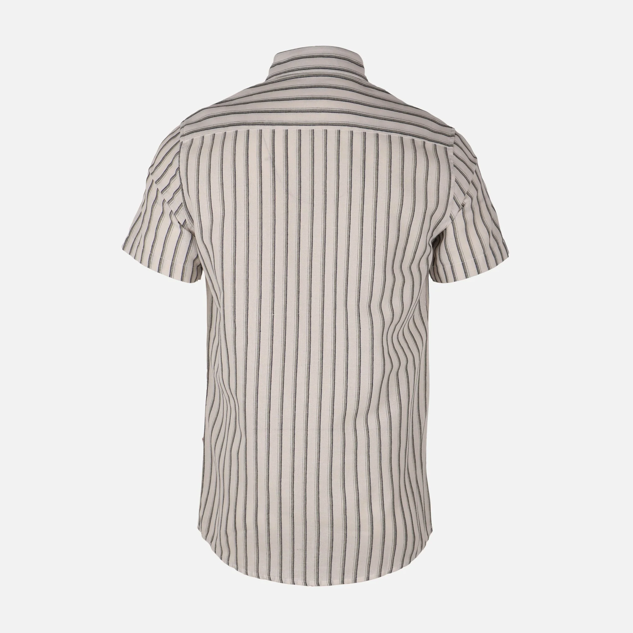 Men Woven Short Sleeve Shirt - Image 3