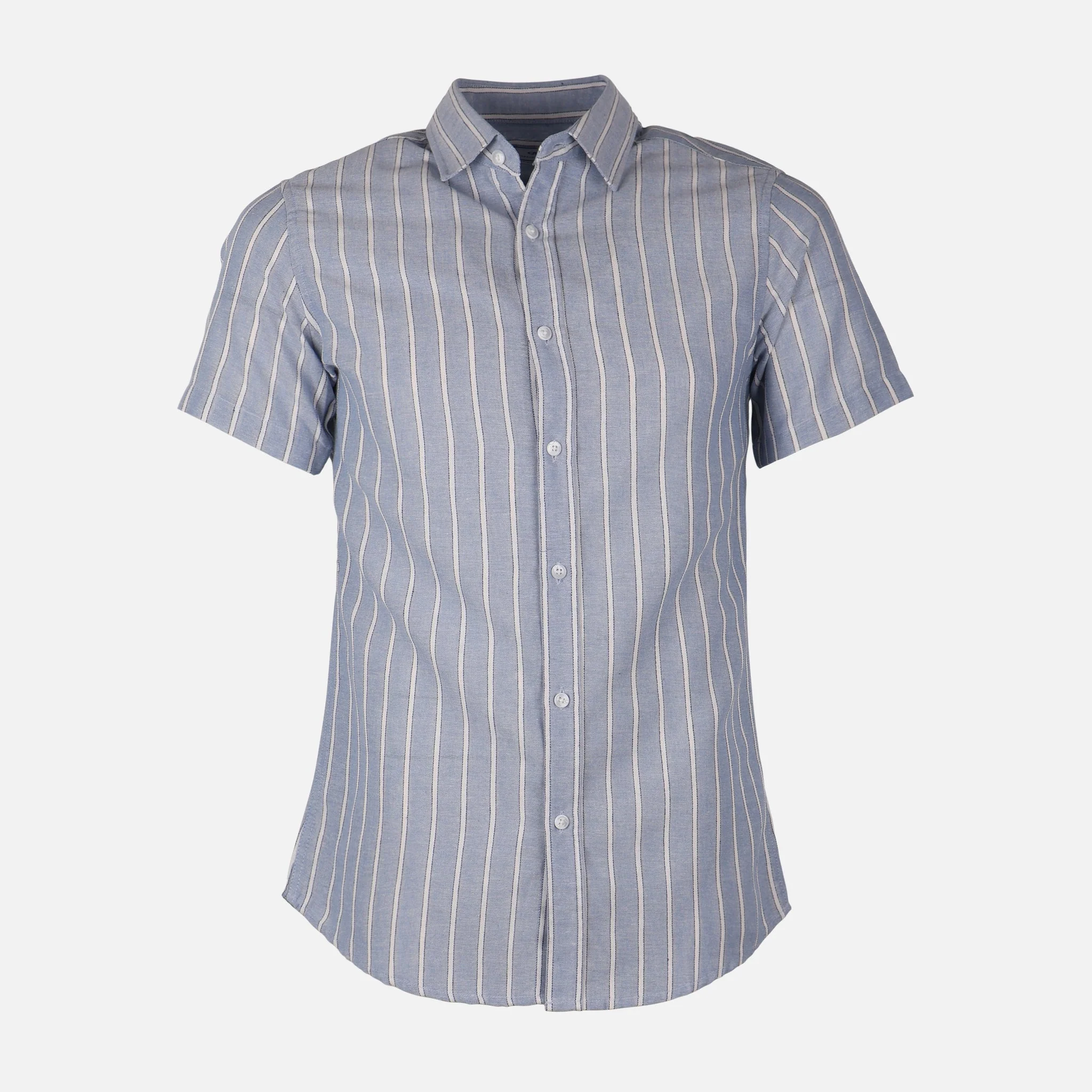 Men Woven Short Sleeve Shirt - Image 2
