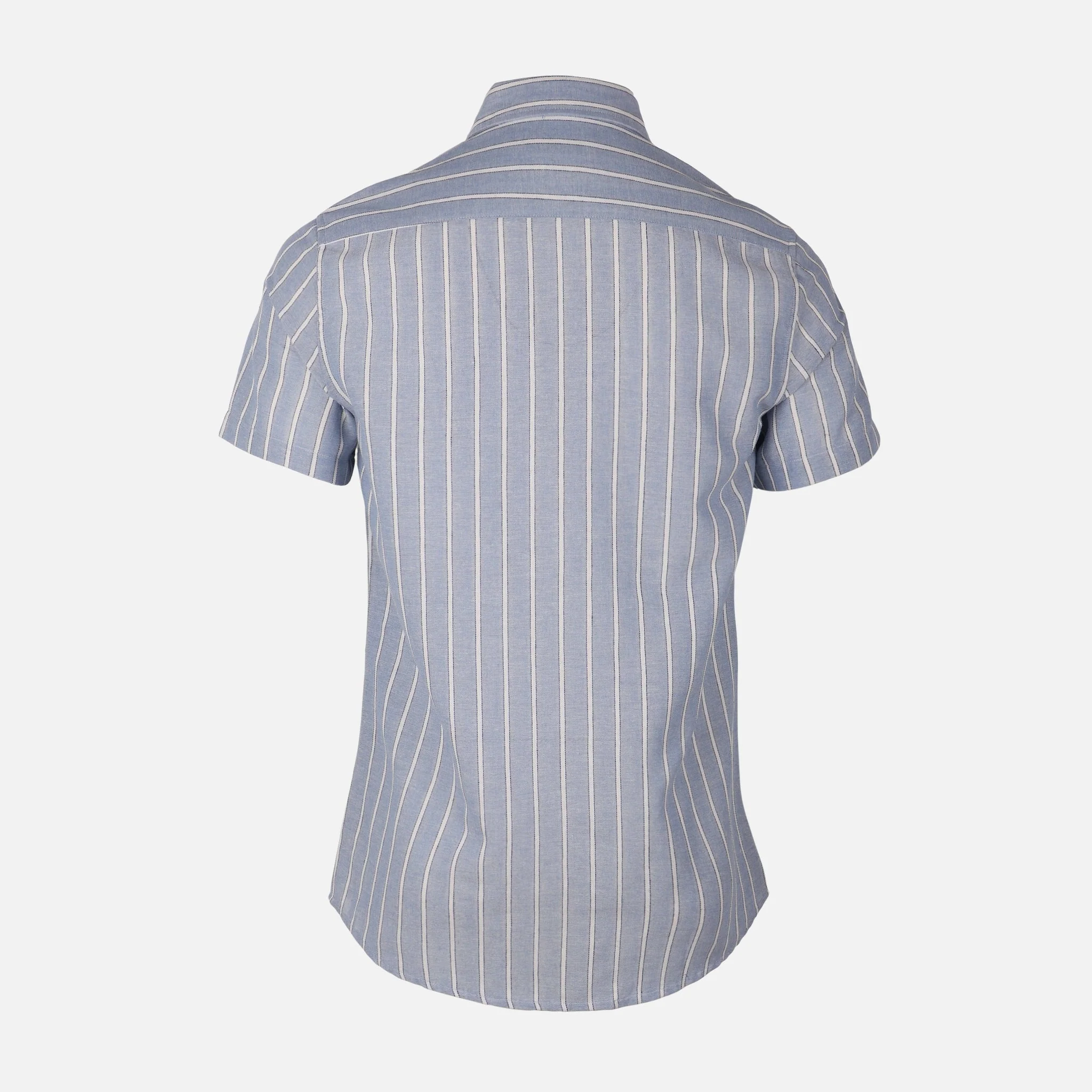 Men Woven Short Sleeve Shirt - Image 3