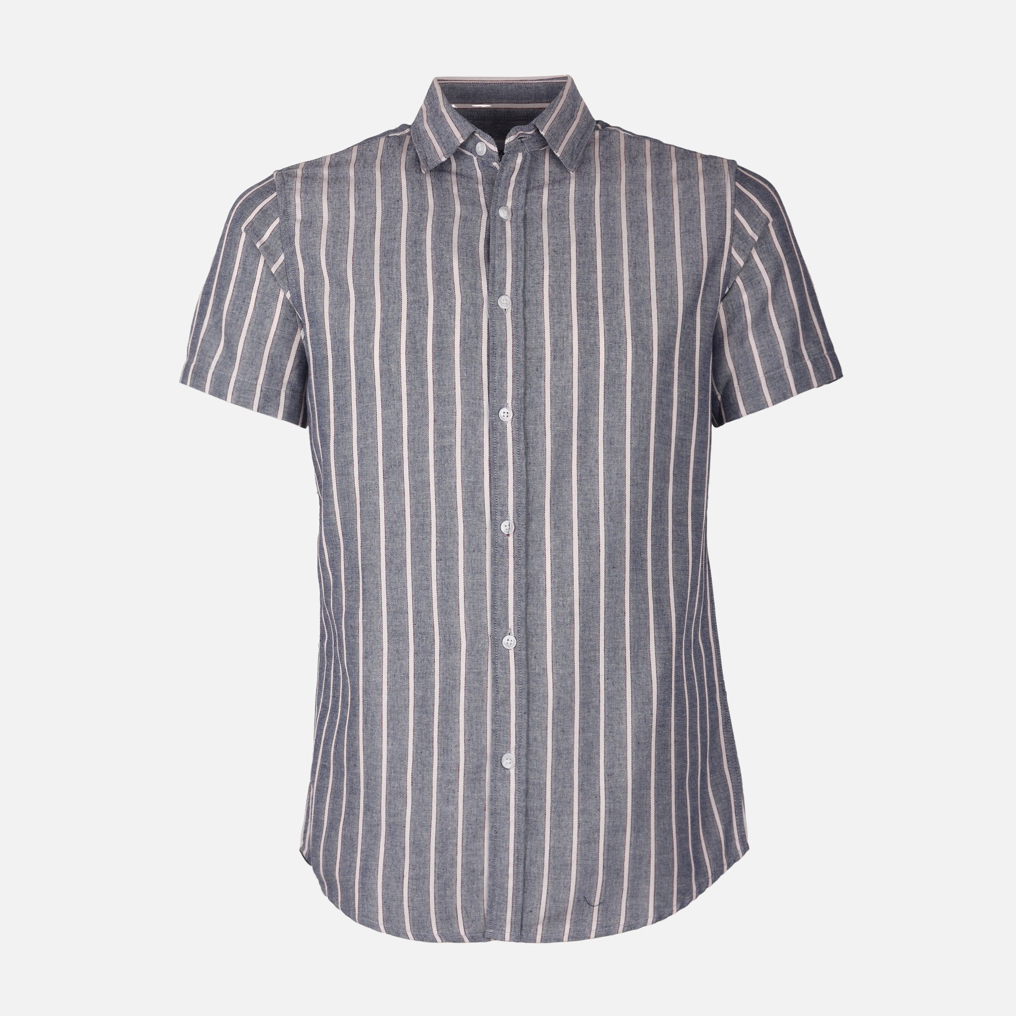 Men Woven Short Sleeve Shirt - Image 2