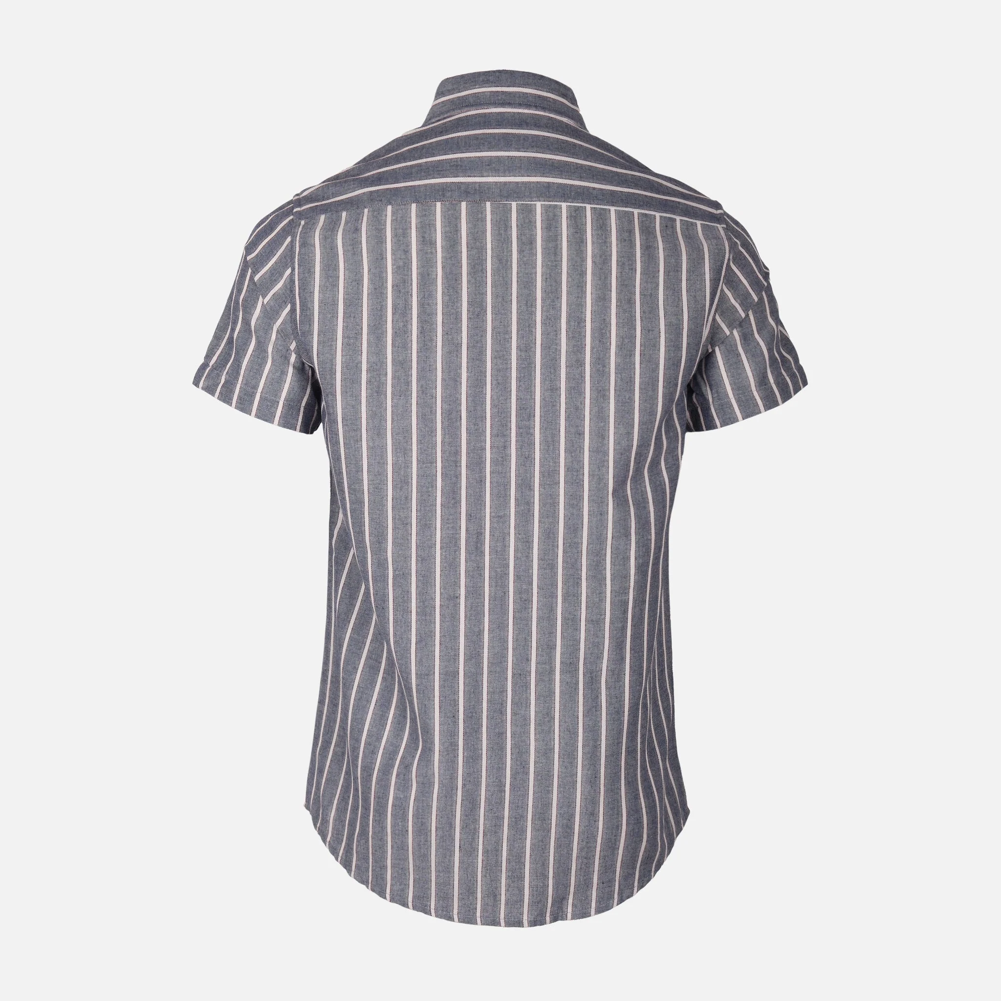 Men Woven Short Sleeve Shirt - Image 3