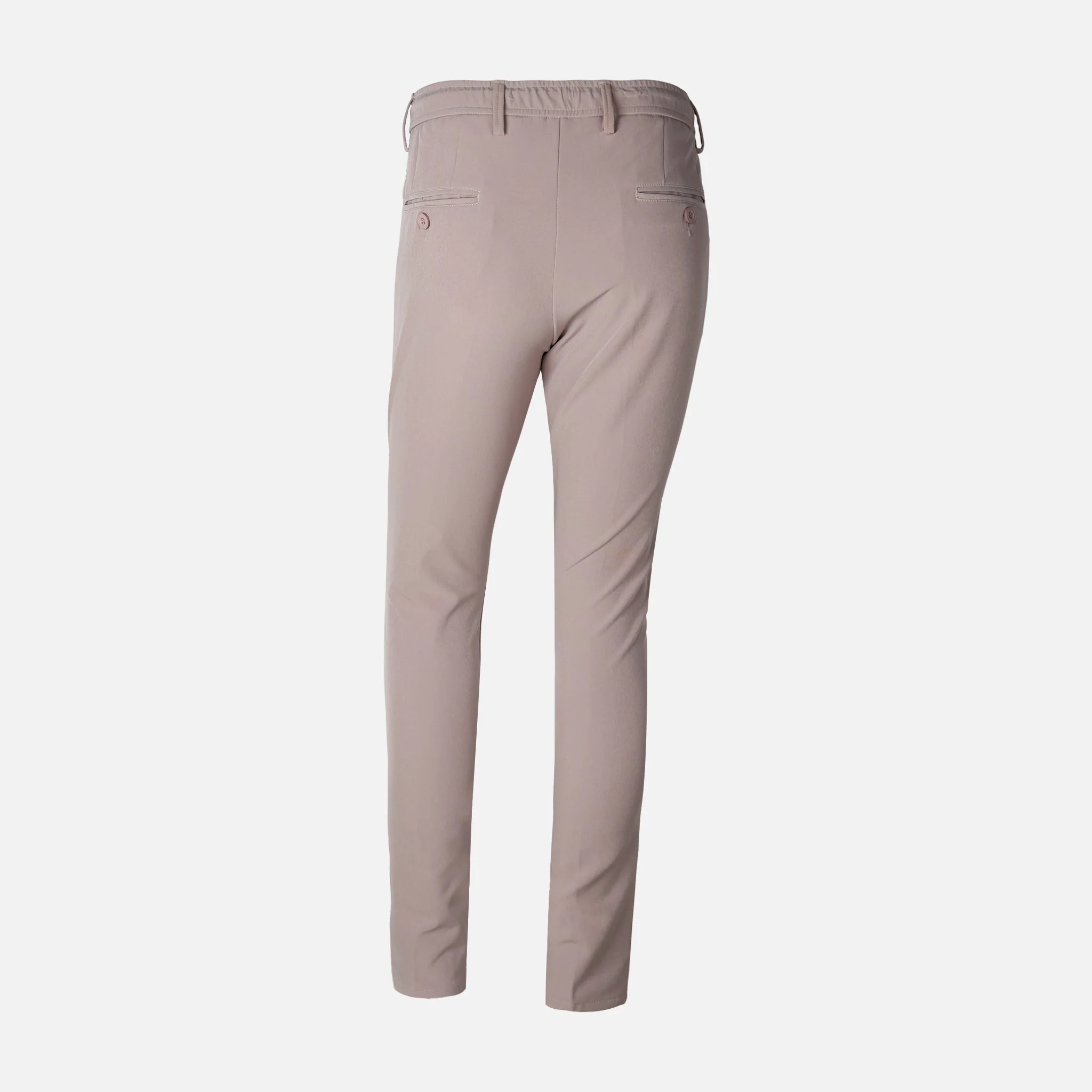 Men Woven Trouser With Elastic - Image 3