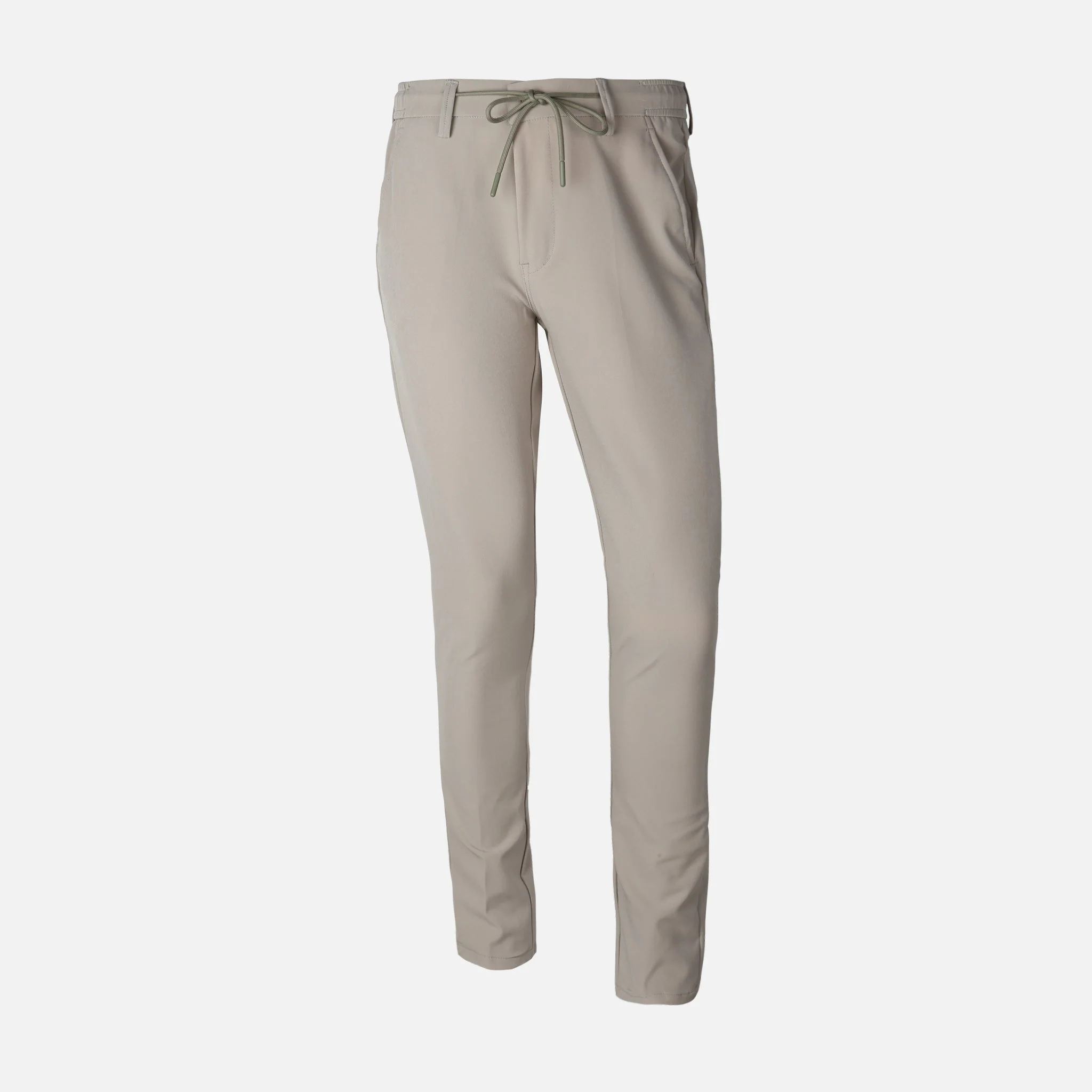Men Woven Trouser With Elastic - Image 2