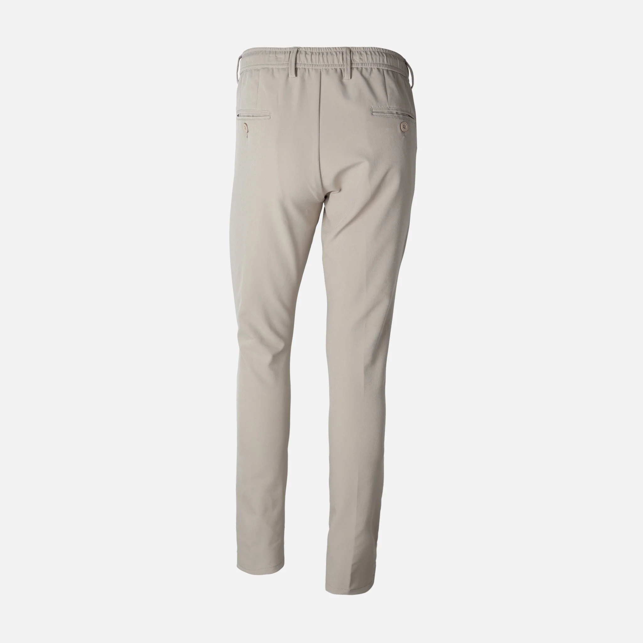 Men Woven Trouser With Elastic - Image 3