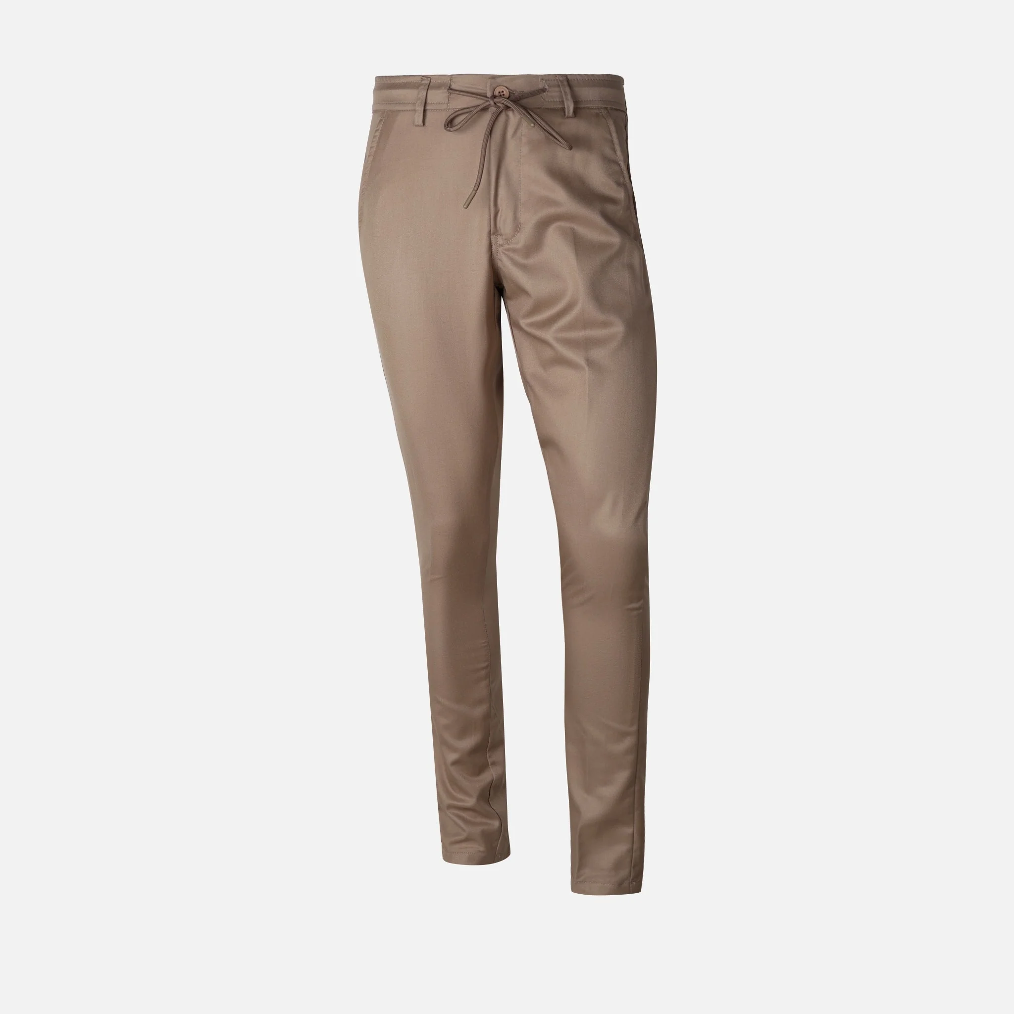 Men Woven Trouser With Elastic - Image 2