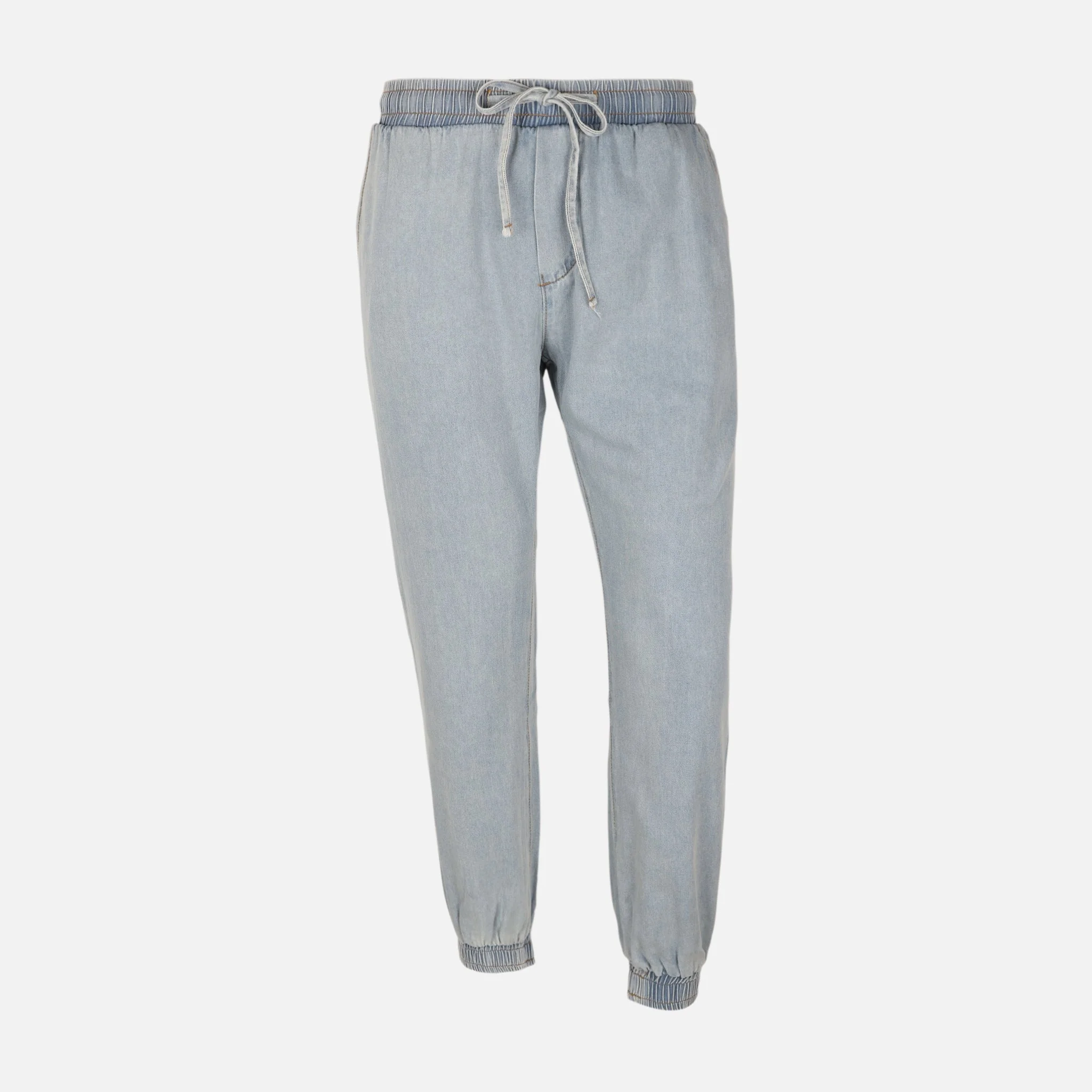 Mens Denim Cargo Pants Jeans - Image 2