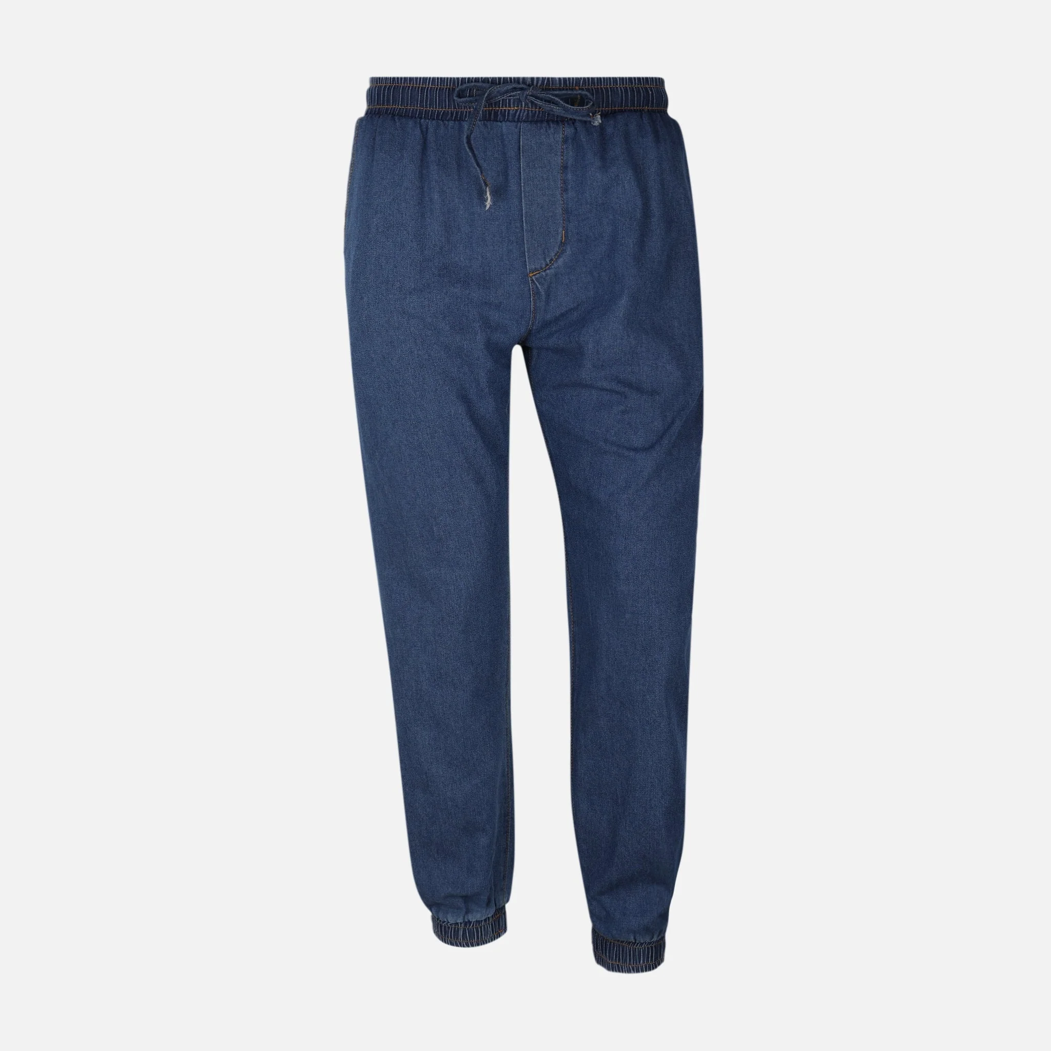 Mens Denim Cargo Pants Jeans - Image 2