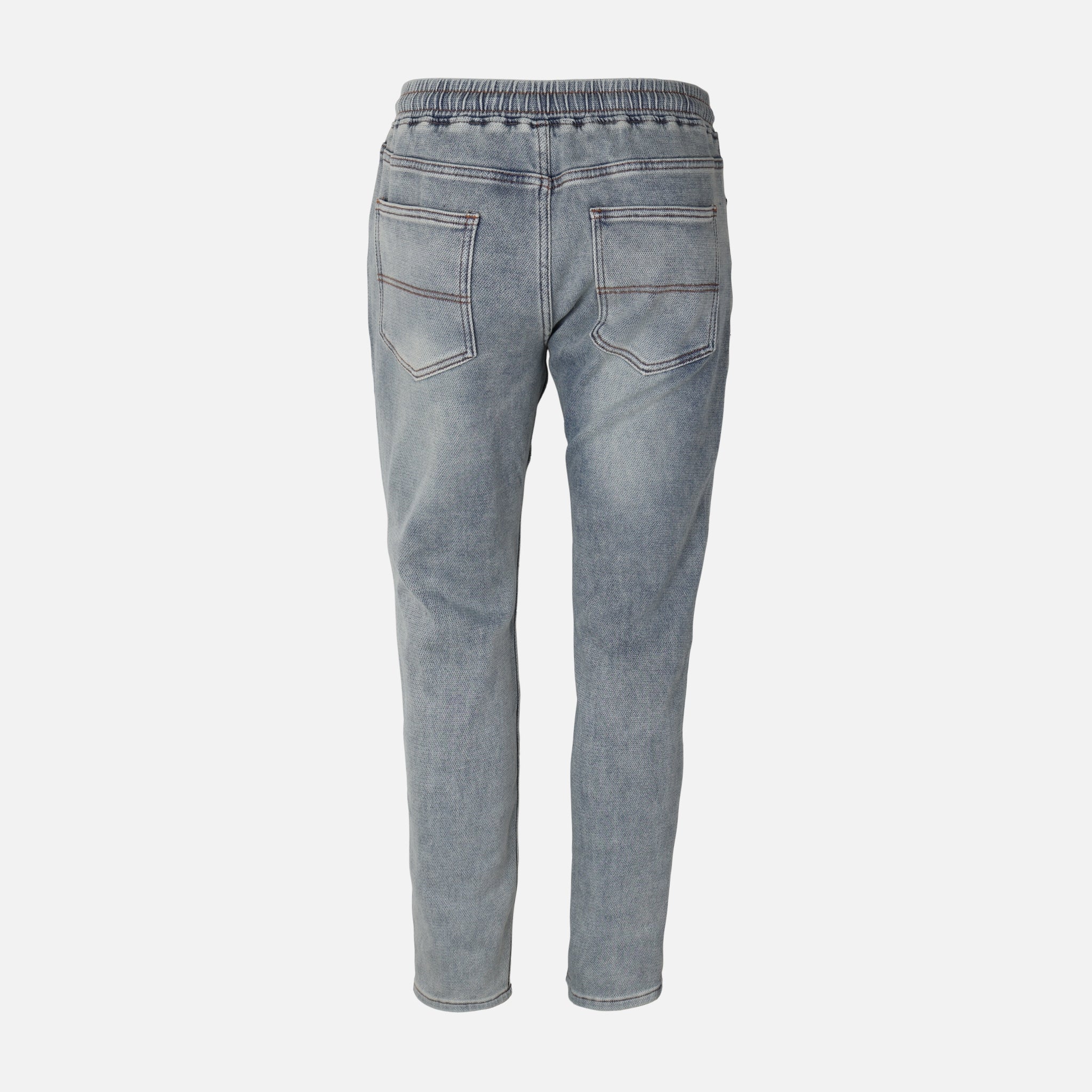 Men Denim Jogger Pants - Image 2