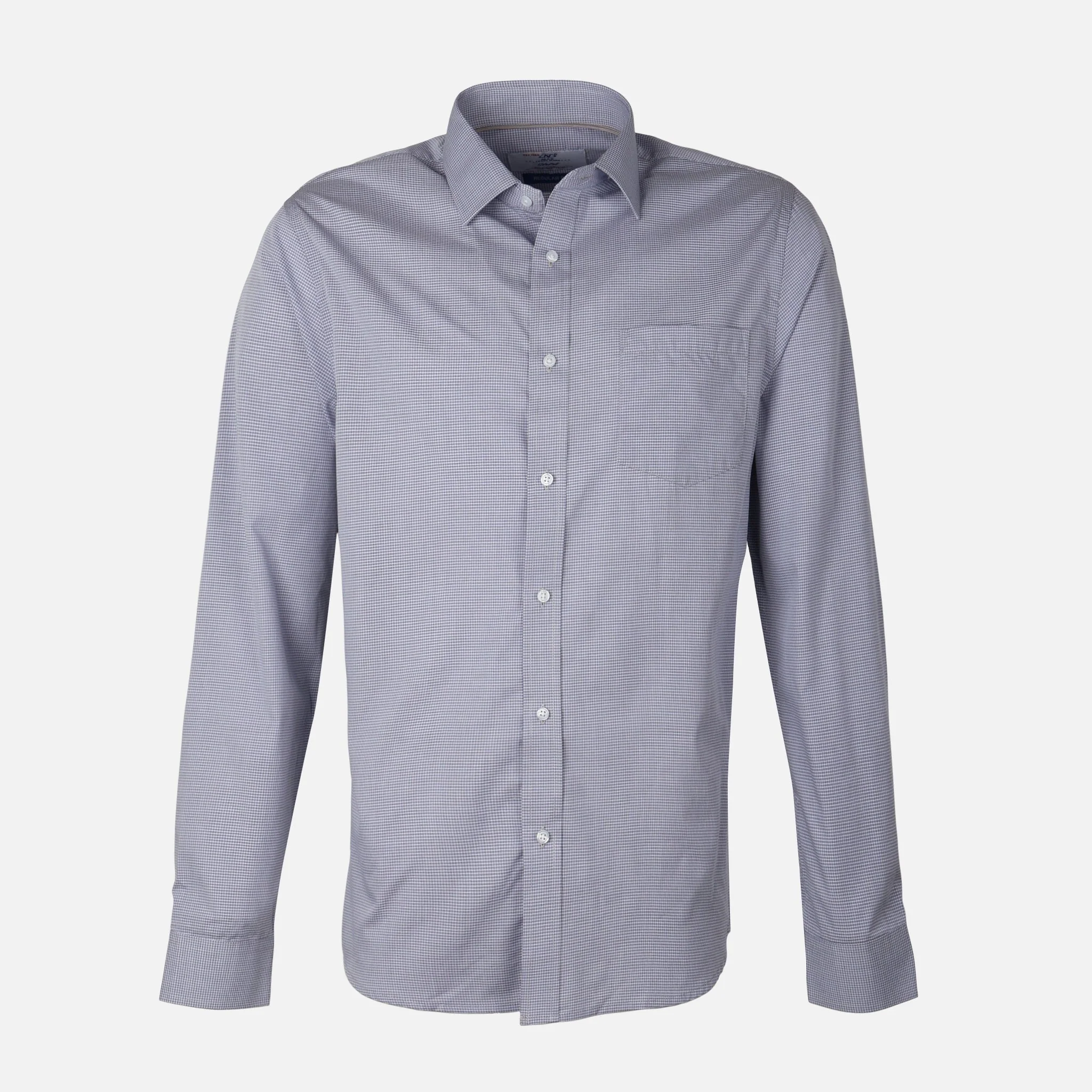 Men Dots Long Sleeve Shirt