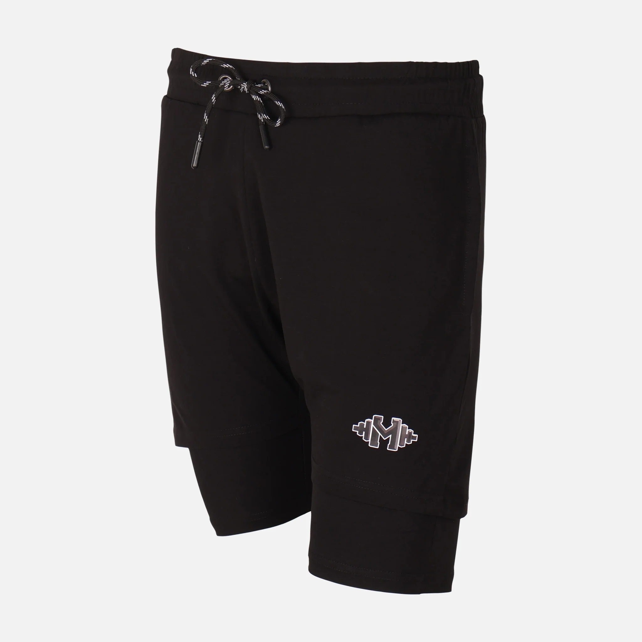 Mens Double Layer Gym Short - Image 4