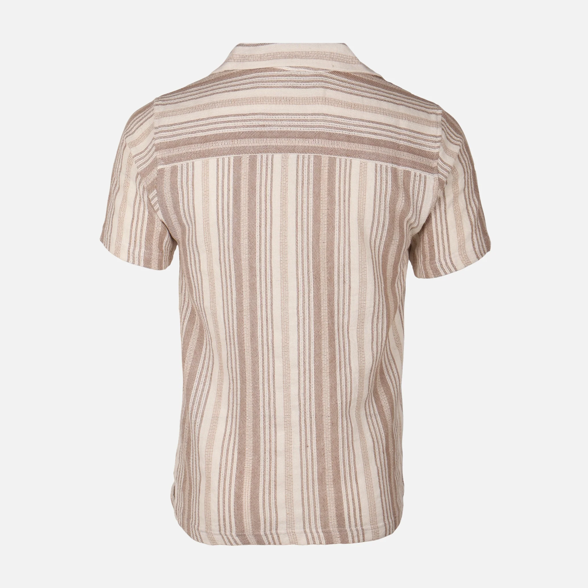 Mens Knitted Short Sleeve Shirt - Image 5