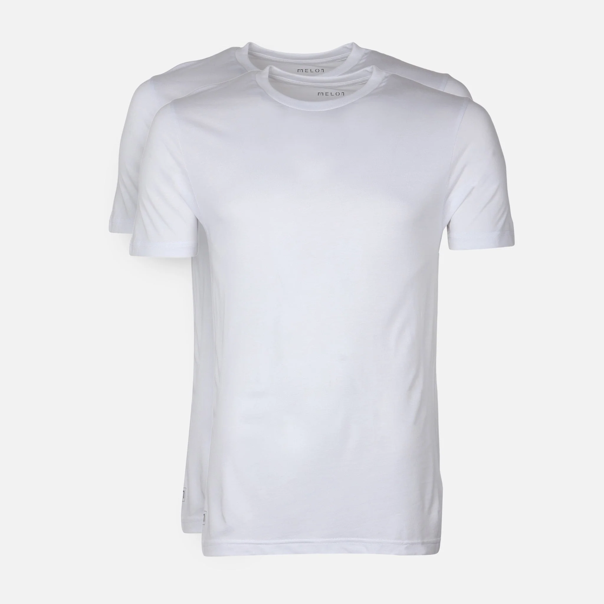 Men Mercerized Round Neck T-Shirt Pack of 2