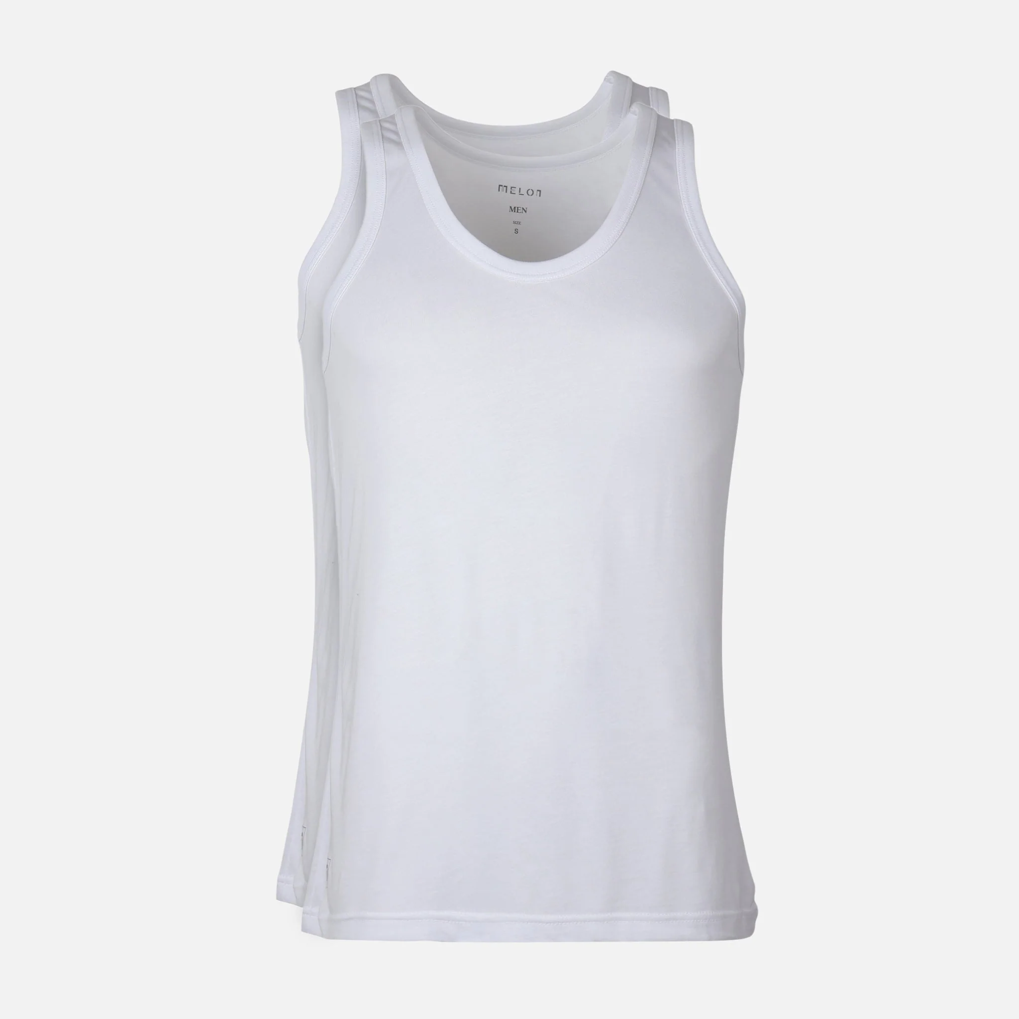 Men Mercerized Vest Pack of 2