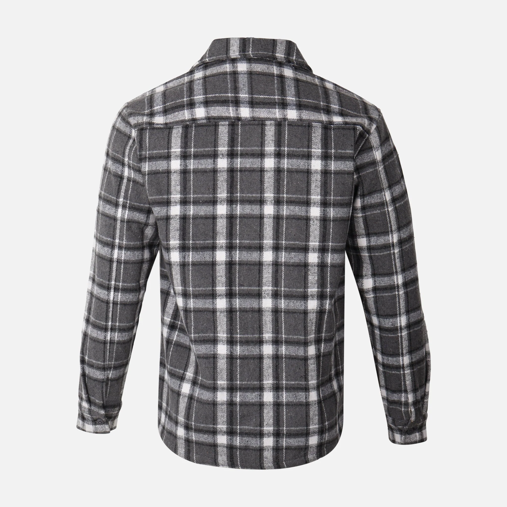 Men Long Sleeve Shirt Spread Collar - Image 4