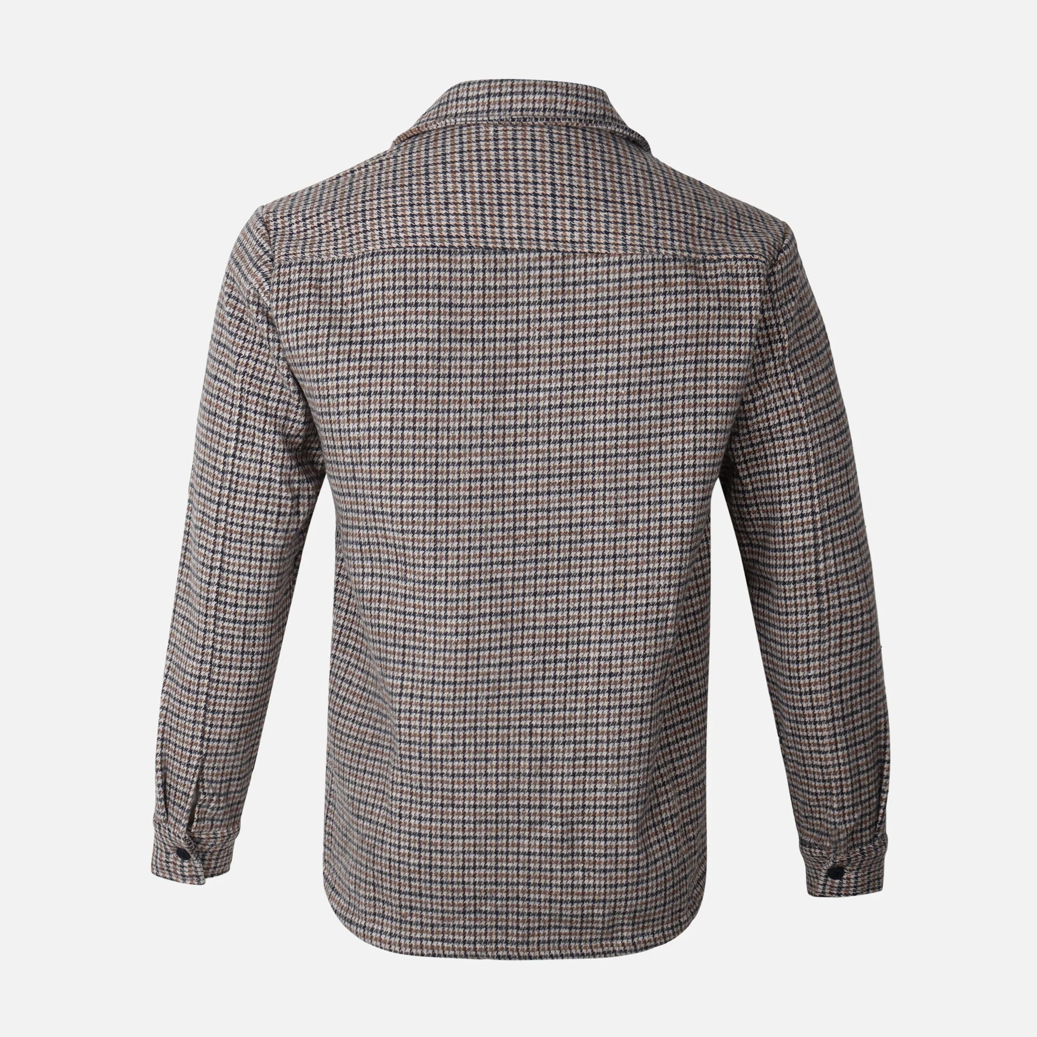 Men Long Sleeve Shirt Spread Collar - Image 6