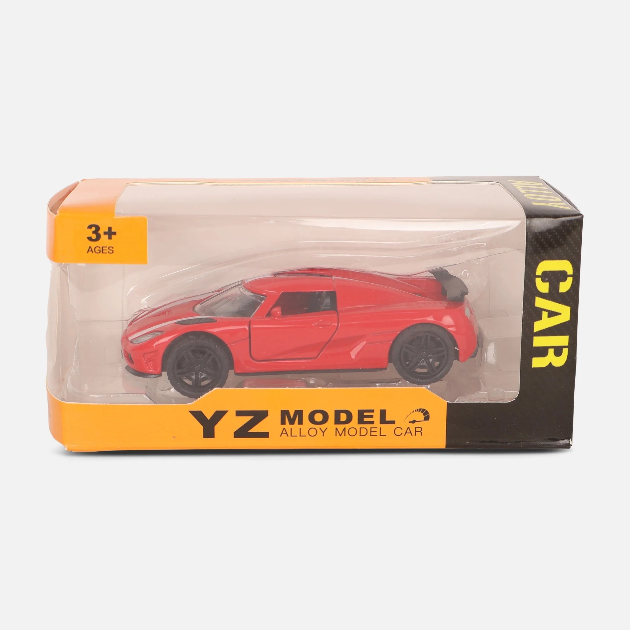 Metal Die Cast Sports Car Toy With Opening Doors - Image 3