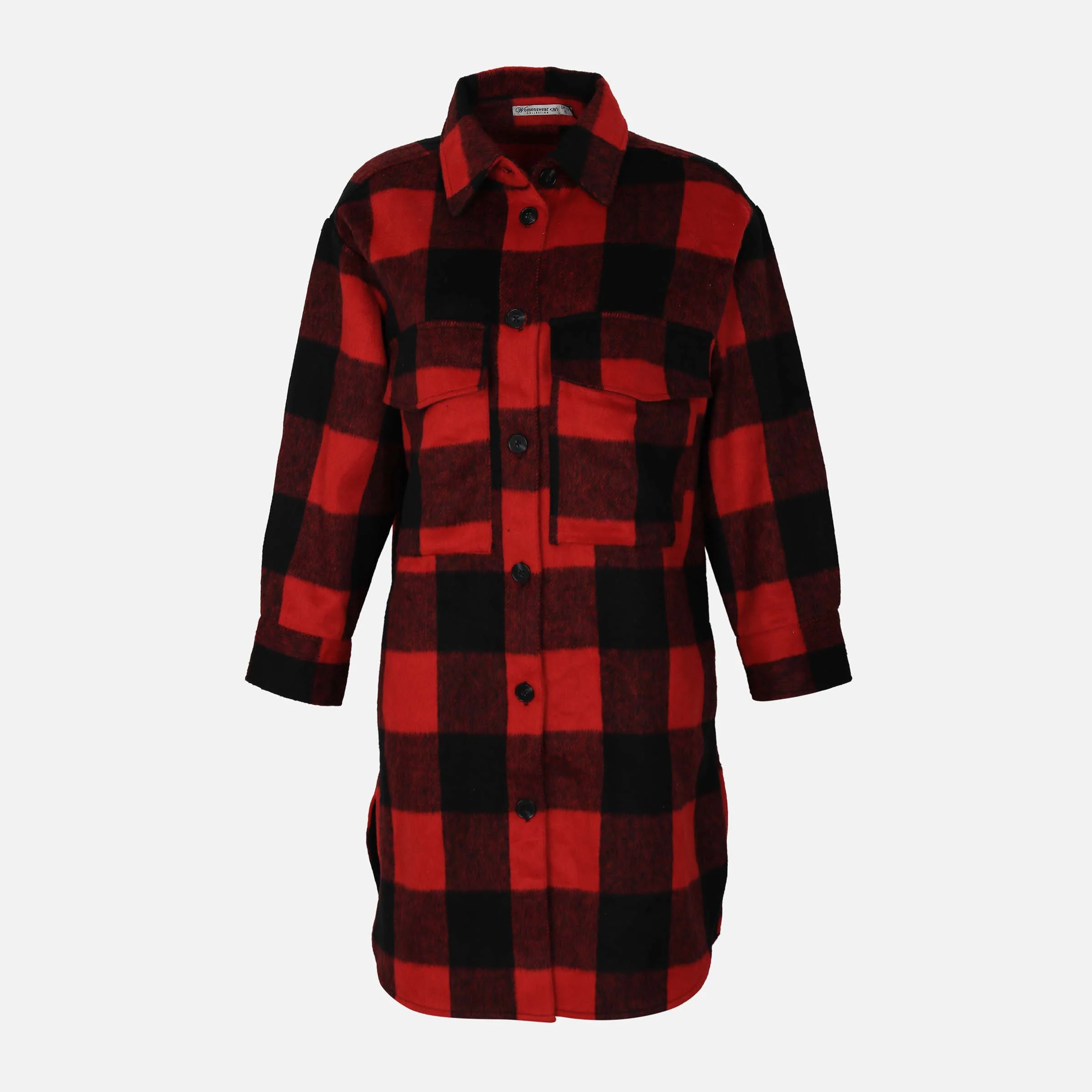 Ladies Checked Overshirt