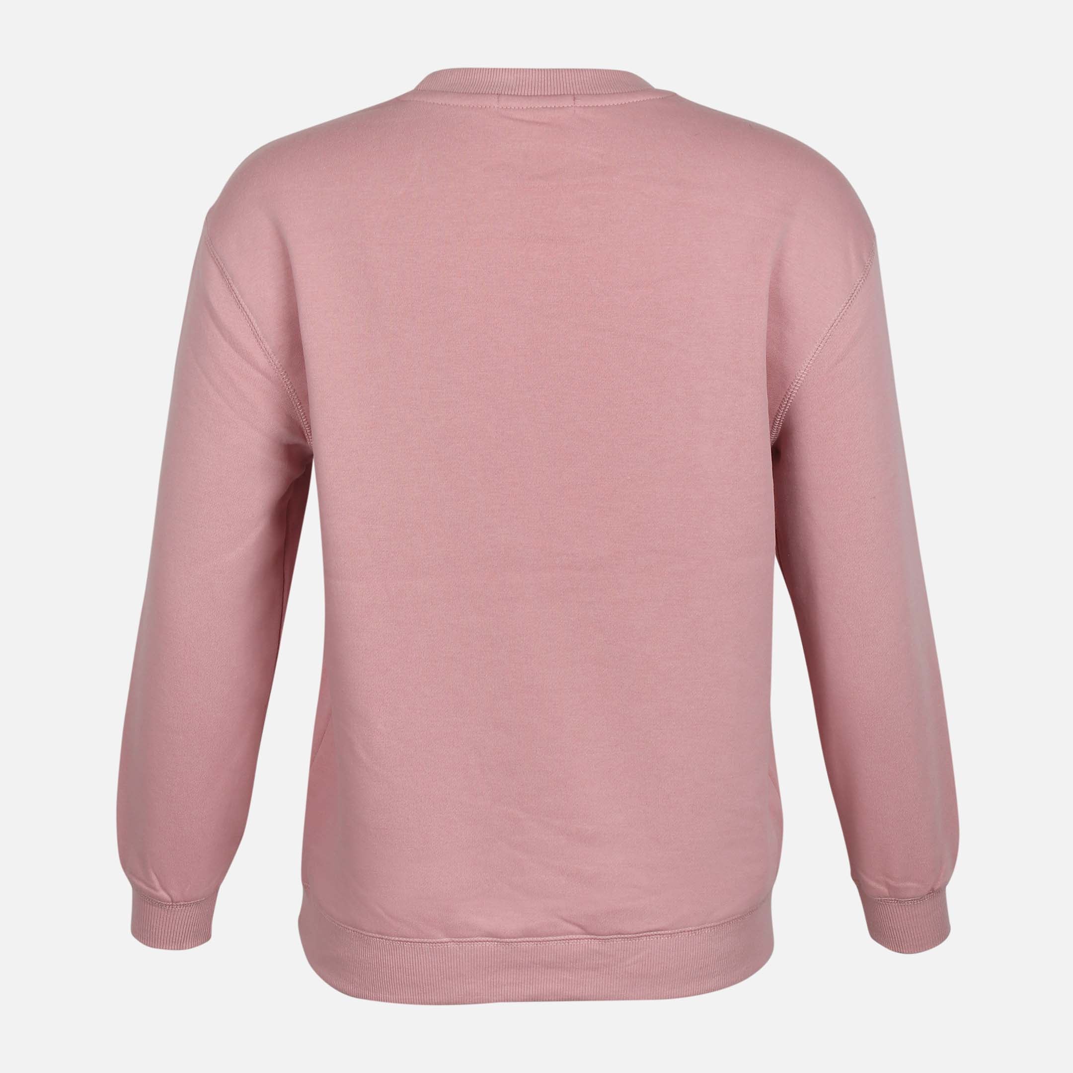 Ladies Fleece Embroidered Sweatshirt - Image 2