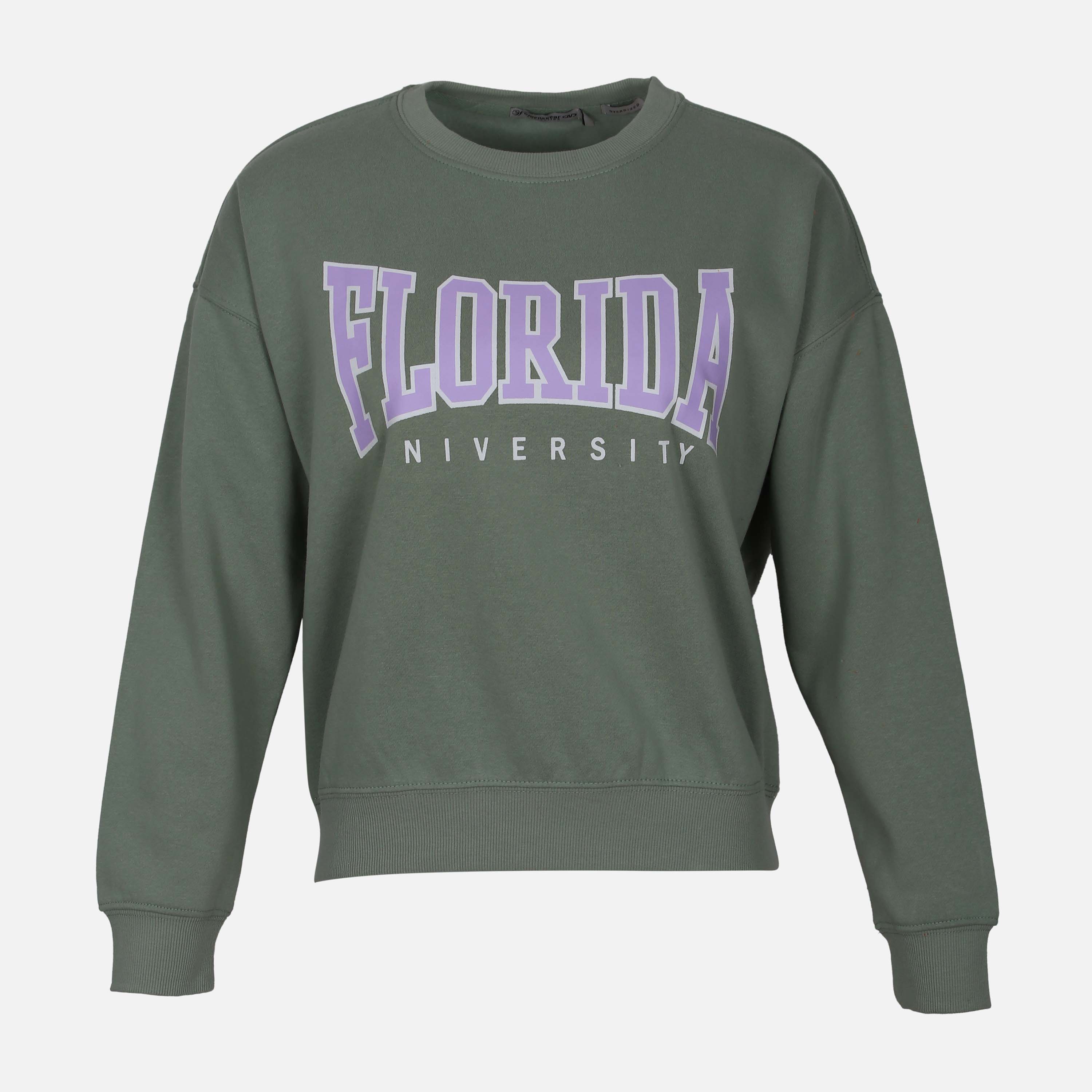 Ladies Fleece Oversized Sweatershirt