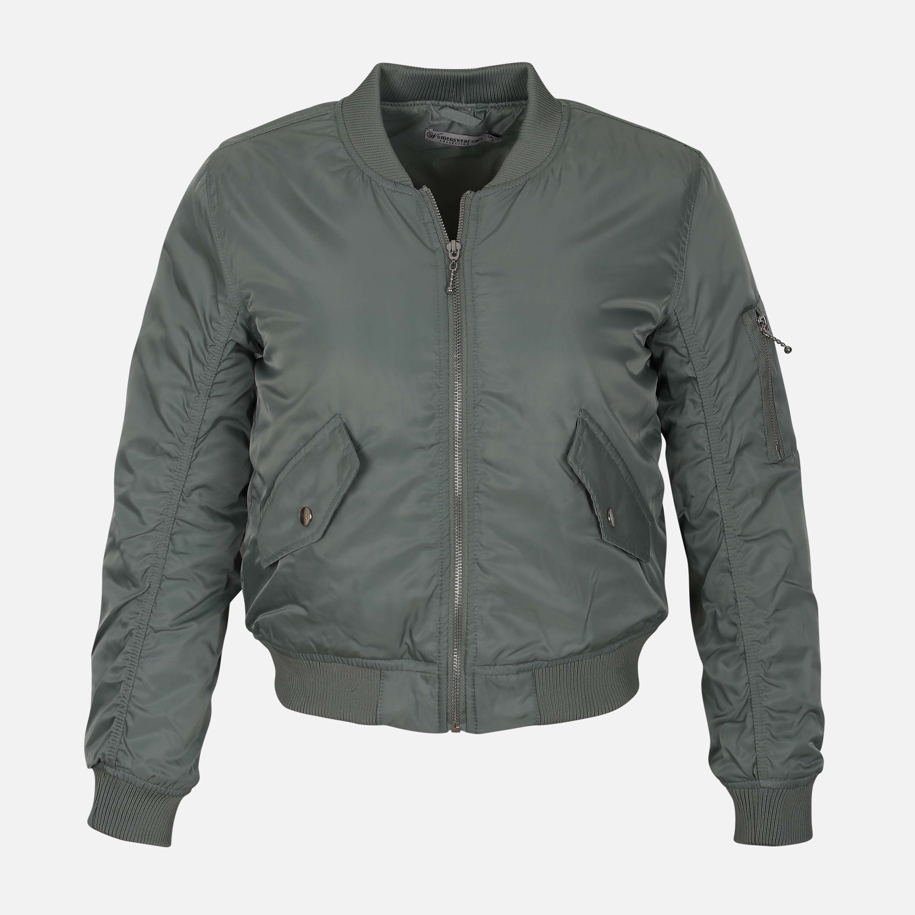 Ladies Varsity Puffer Jacket